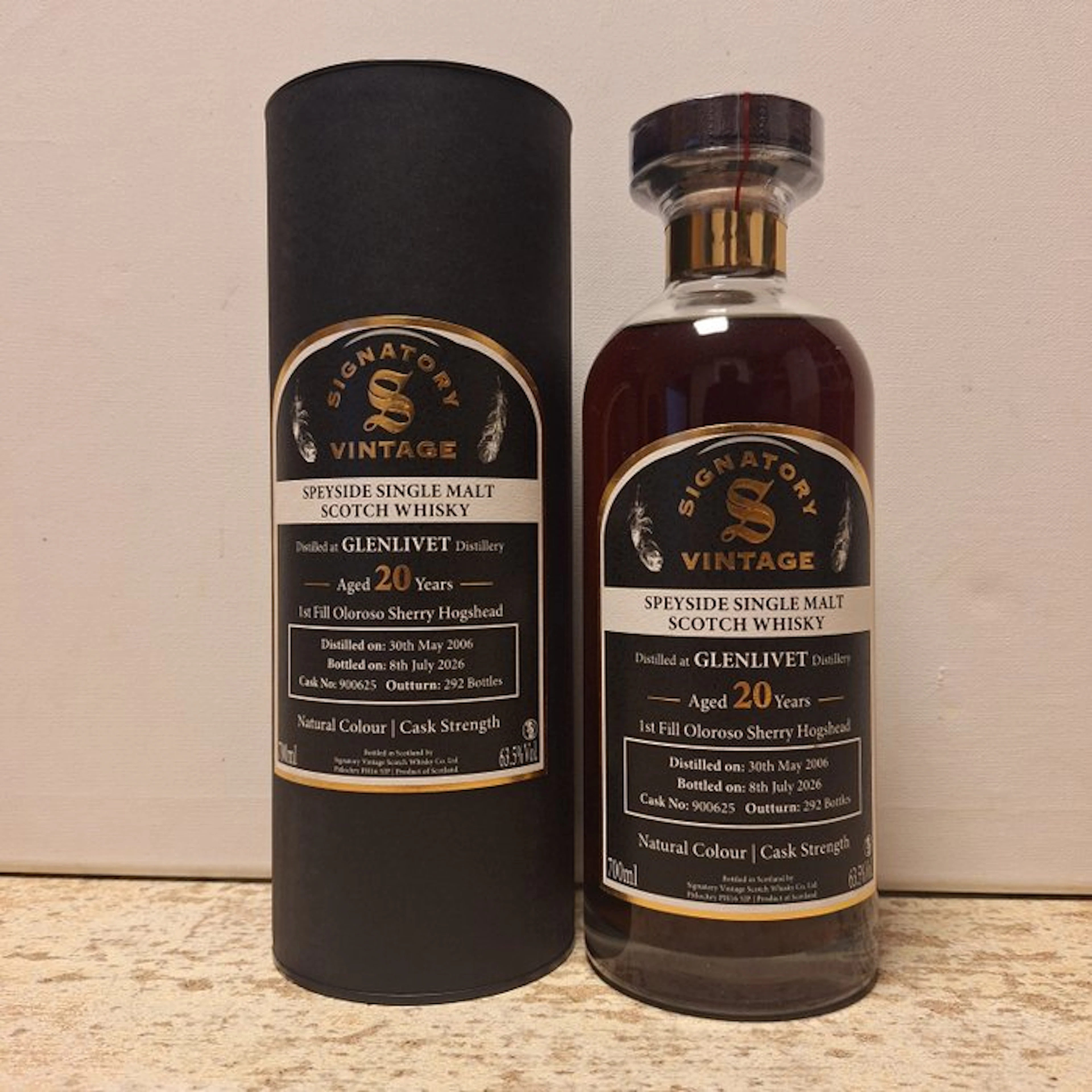 Glenlivet 2006 20 years old Decanter Collection - 1 st...