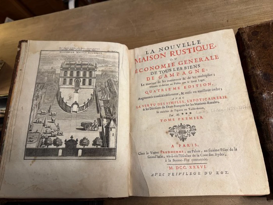 Sieur Liger - La nouvelle Maison Rustique ou Economie...