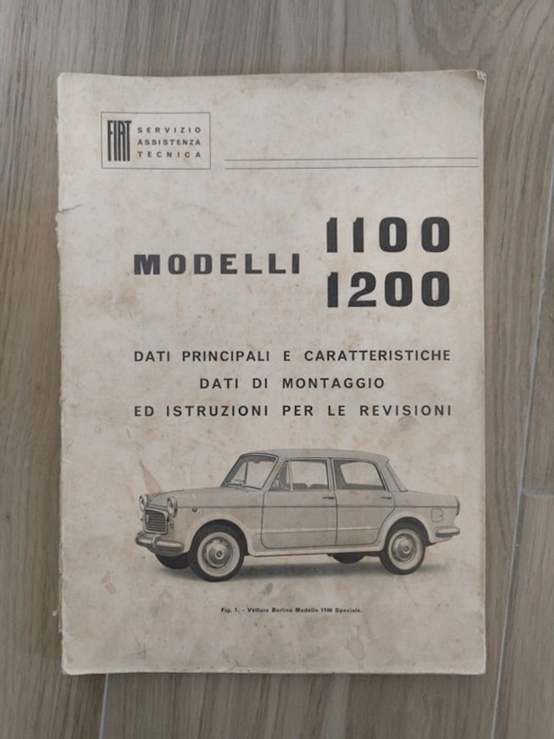 Fiat 1100 1200 Dati principali e caratteristiche dati di...