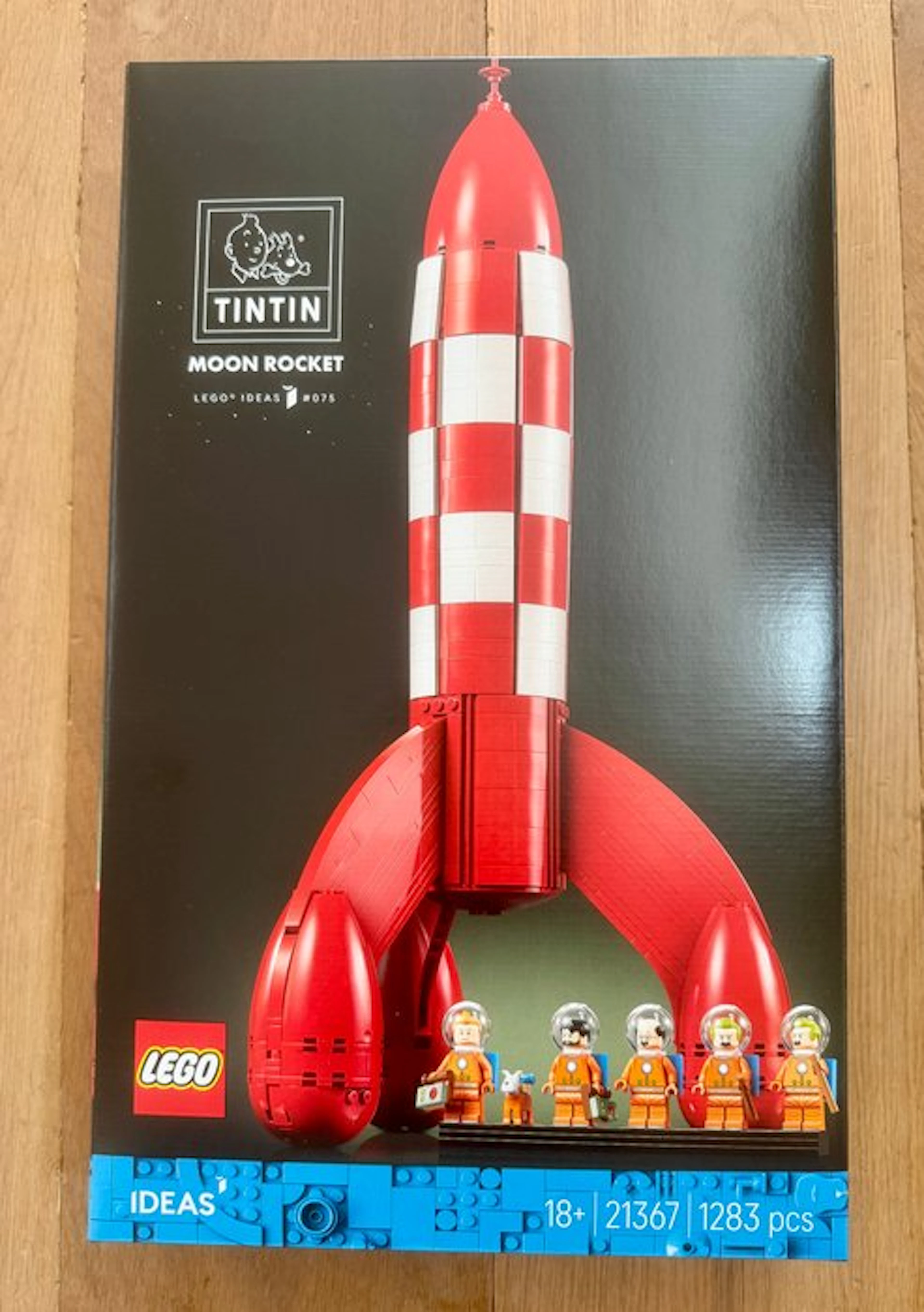 LEGO Set - 21367 - Ideas (CUUSOO) - Tin Tin (Kuifje) Moon Rocket