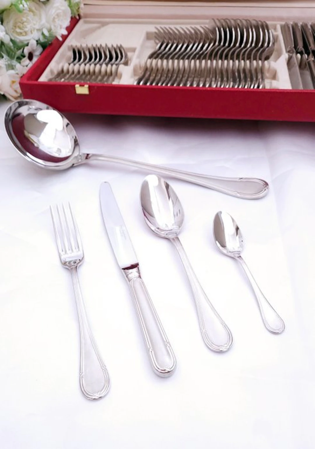Guy Degrenne - Cutlery set (49) - Ruban - 18/10 stainless steel