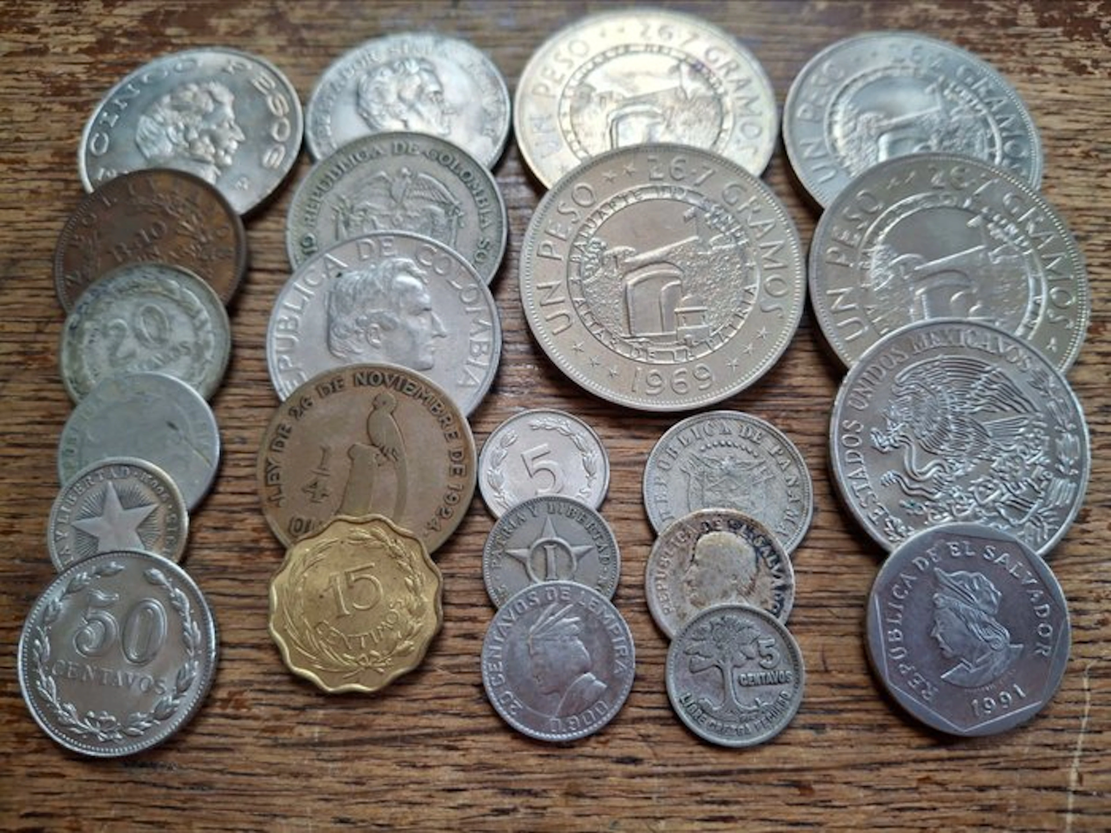 World. Collection of coins incl. silver (No reserve price)