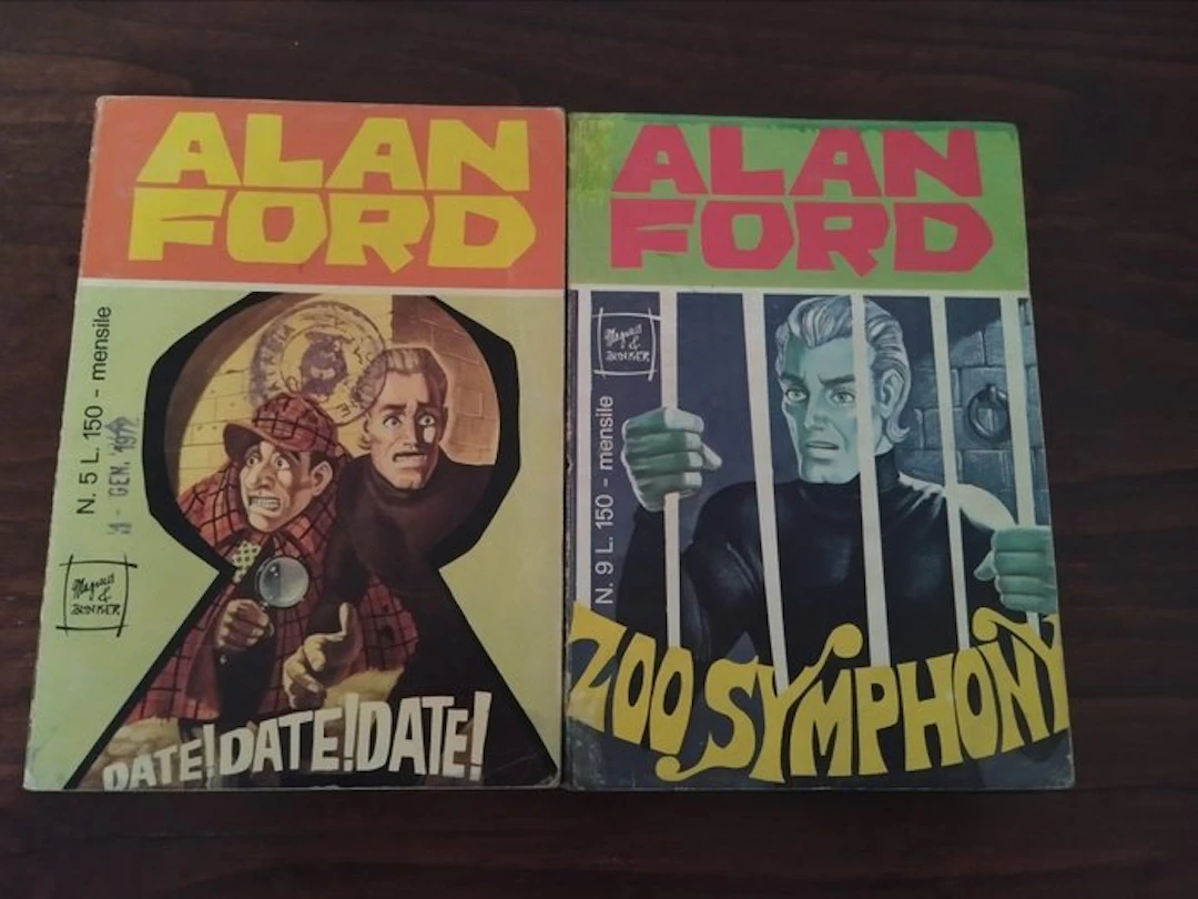 Alan Ford N° 5 - Date