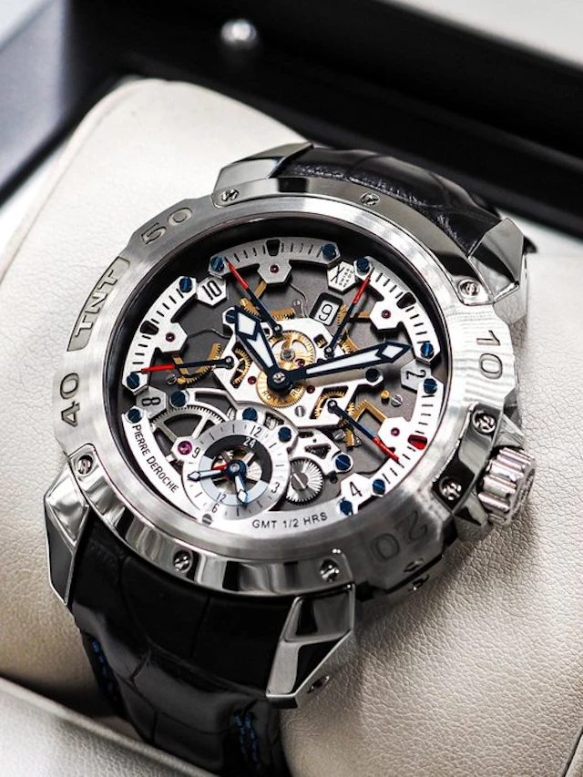 Pierre DeRoche - Royal Retro GMT - No reserve price...