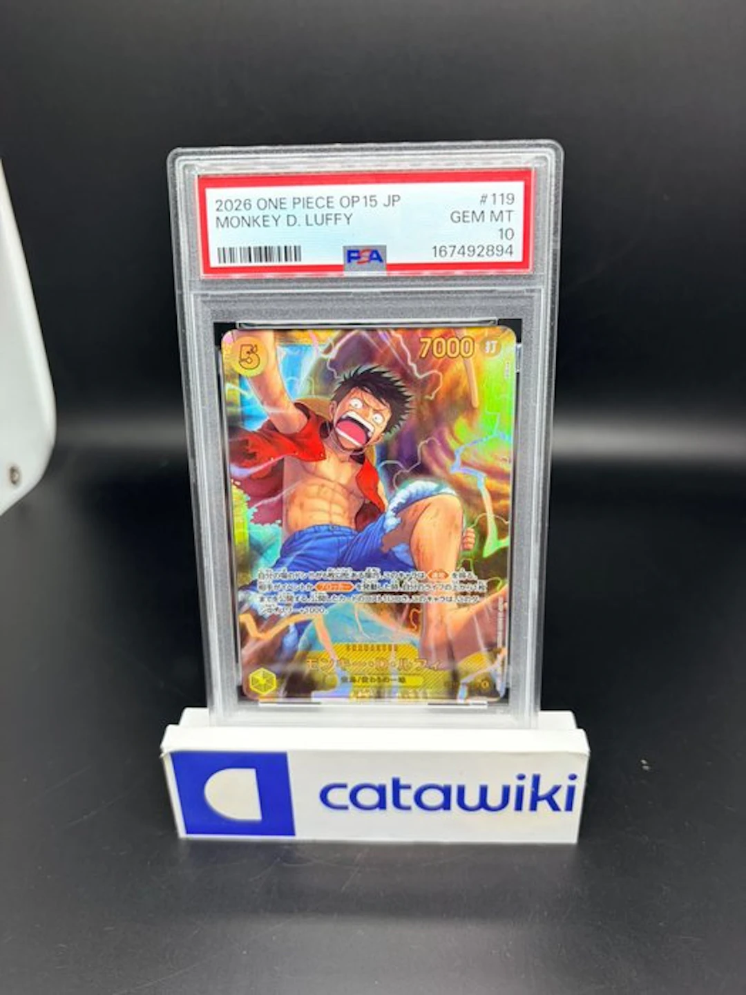 One Piece - 1 Graded card - Monkey D