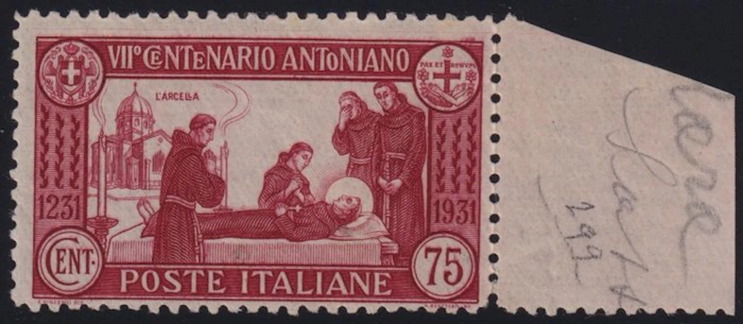 Italy Kingdom 1924/31 - S.Antonio 75c