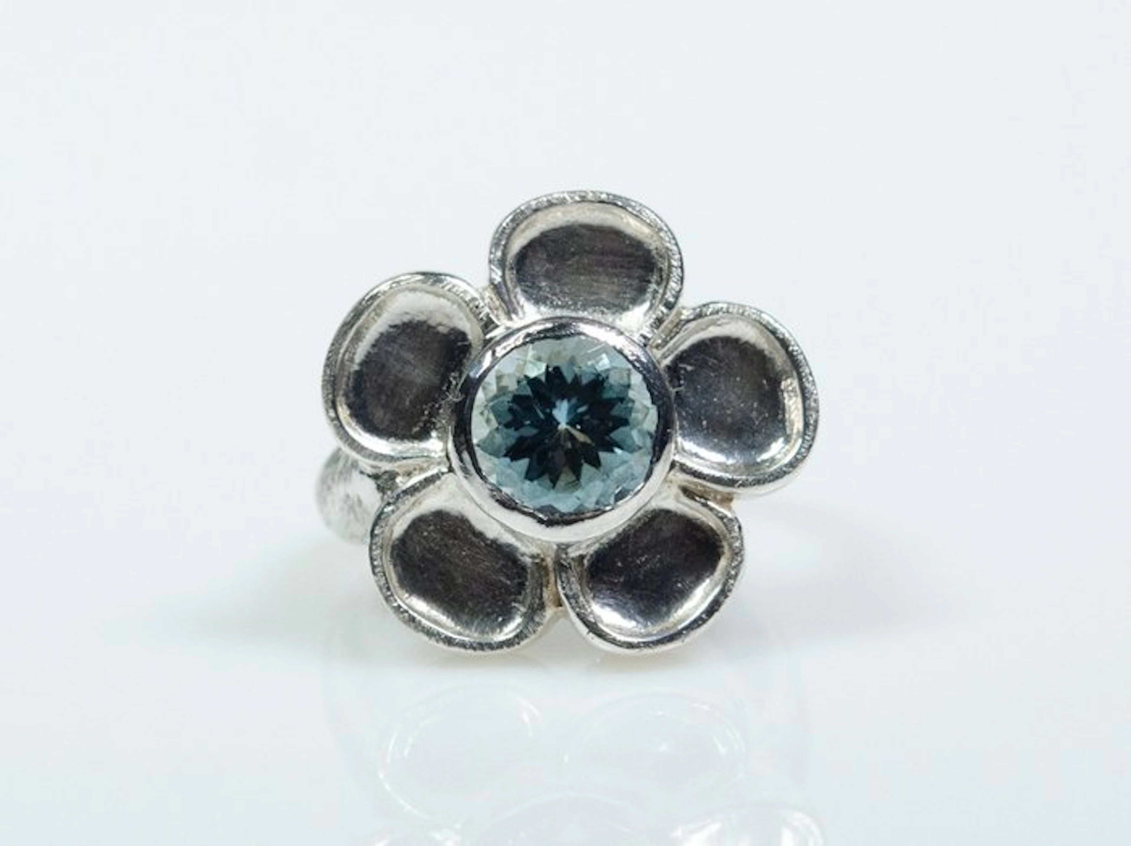 No reserve price - Ring - 925 silver - natural 2.00 ct...