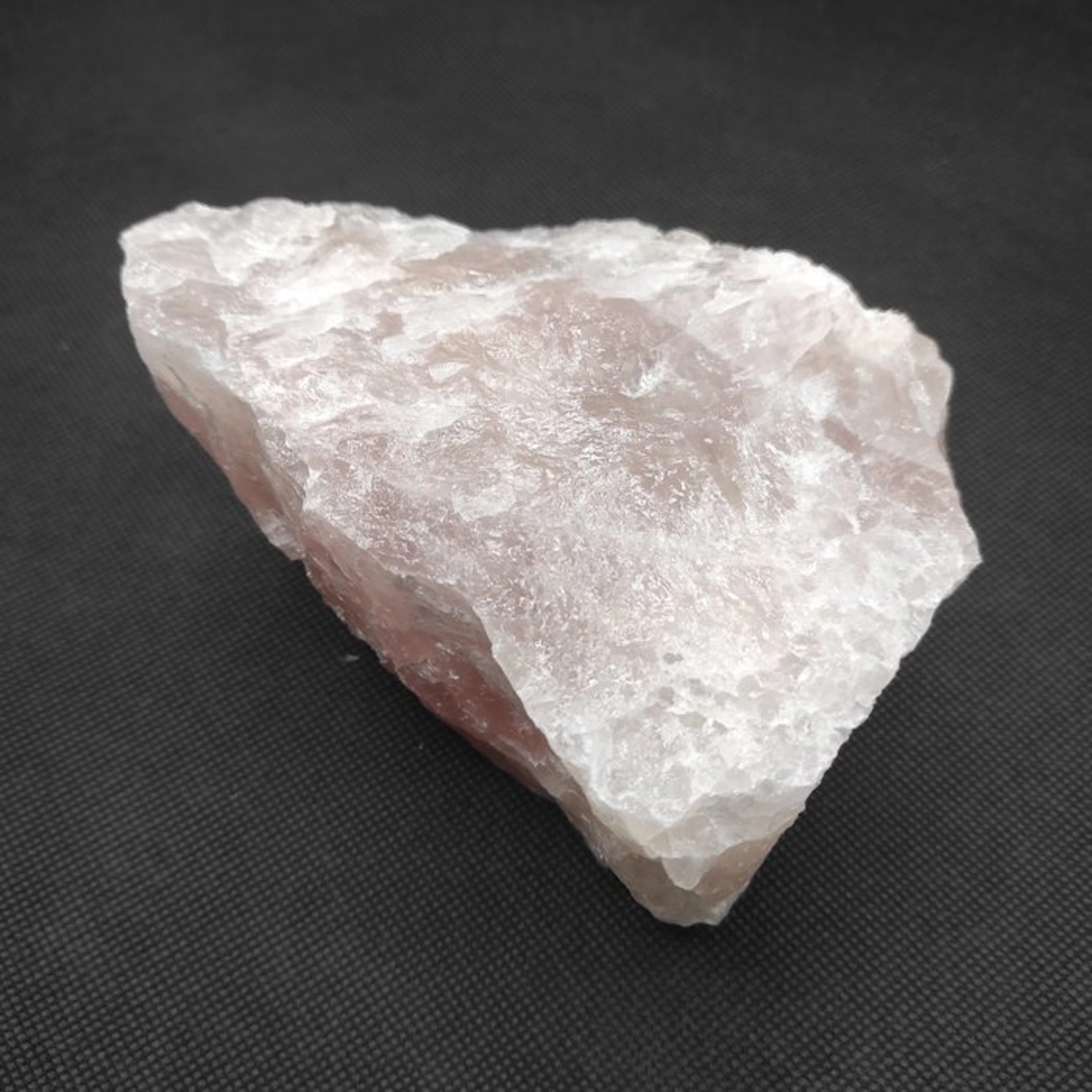 Rose quartz Block - Height: 9 cm - Width: 10 cm- 850 g - (1)