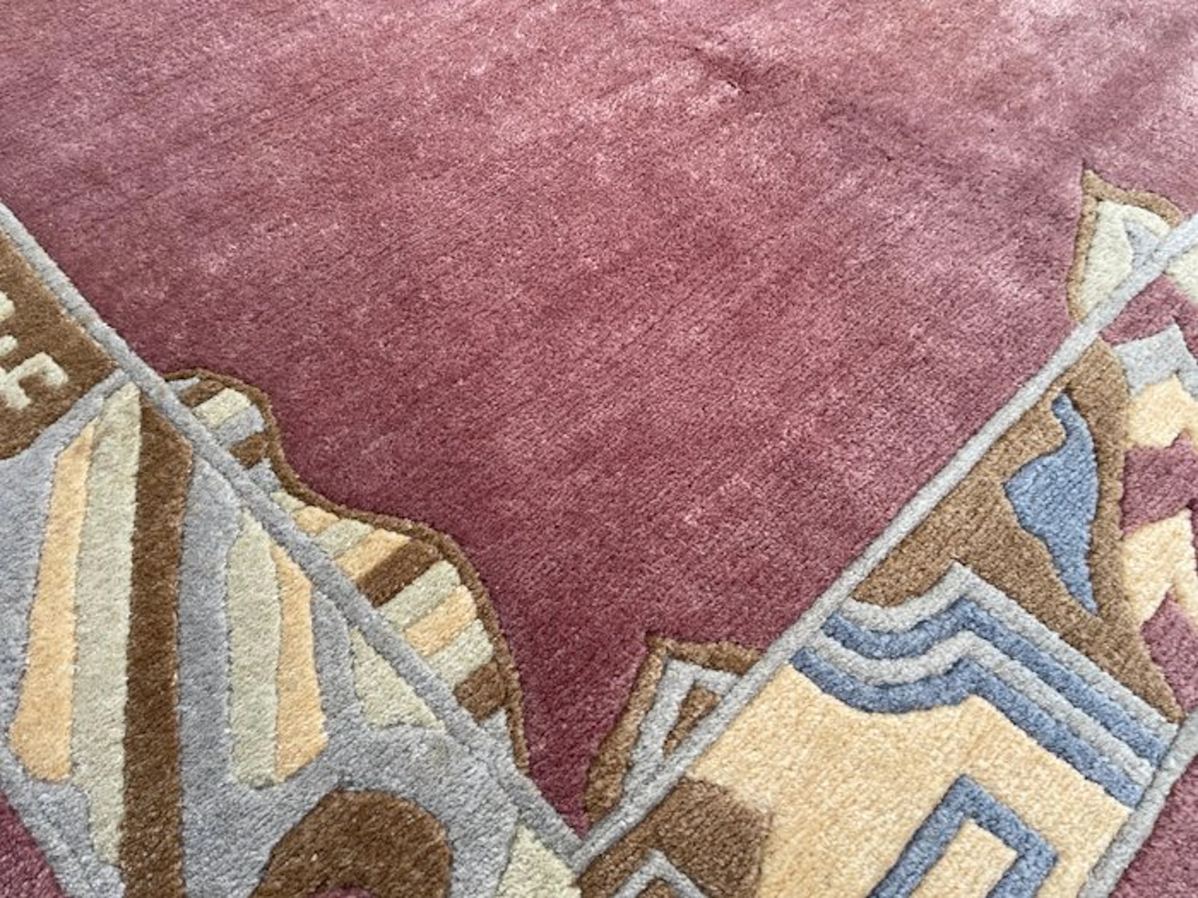 Nepal modern rug - cleaned - hand-knotted - wool - Carpet - 240 cm - 168 cm