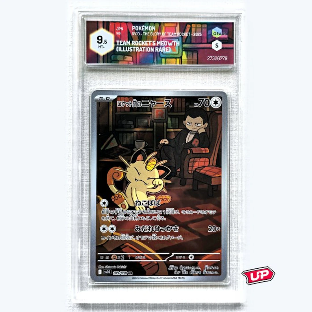 Pokémon Graded card - Pokémon - Team Rocket's Meowth...
