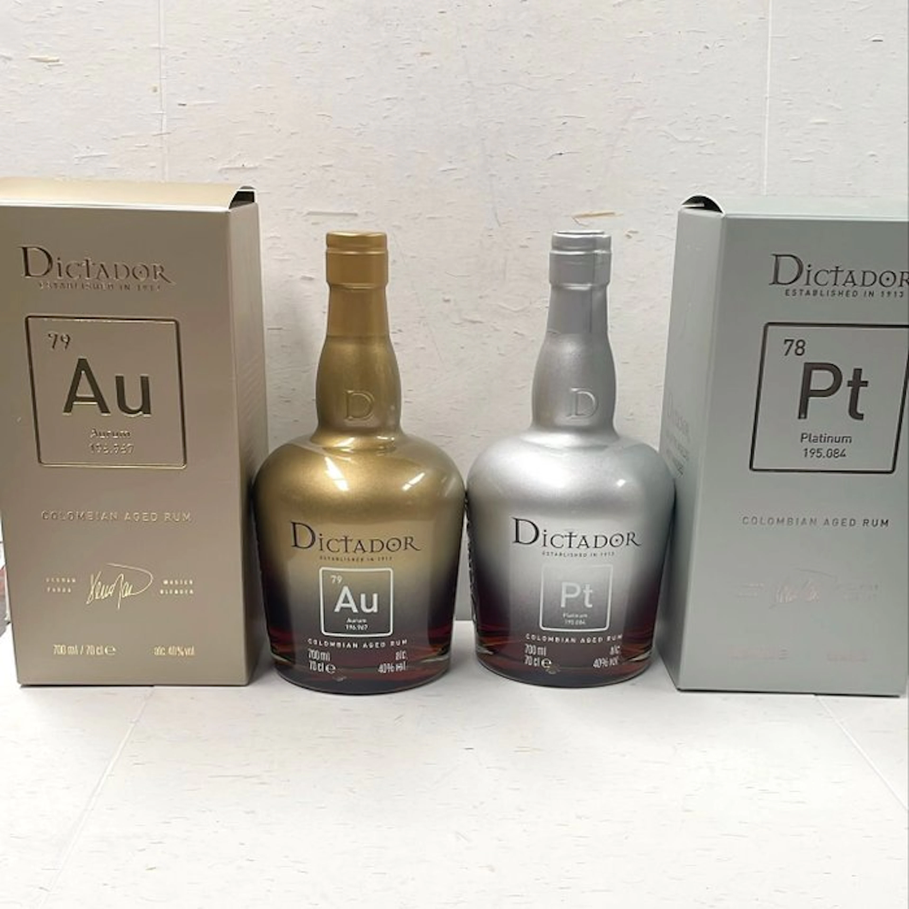 Dictador - Aurum & Platinum - 700ml - 2 bottles