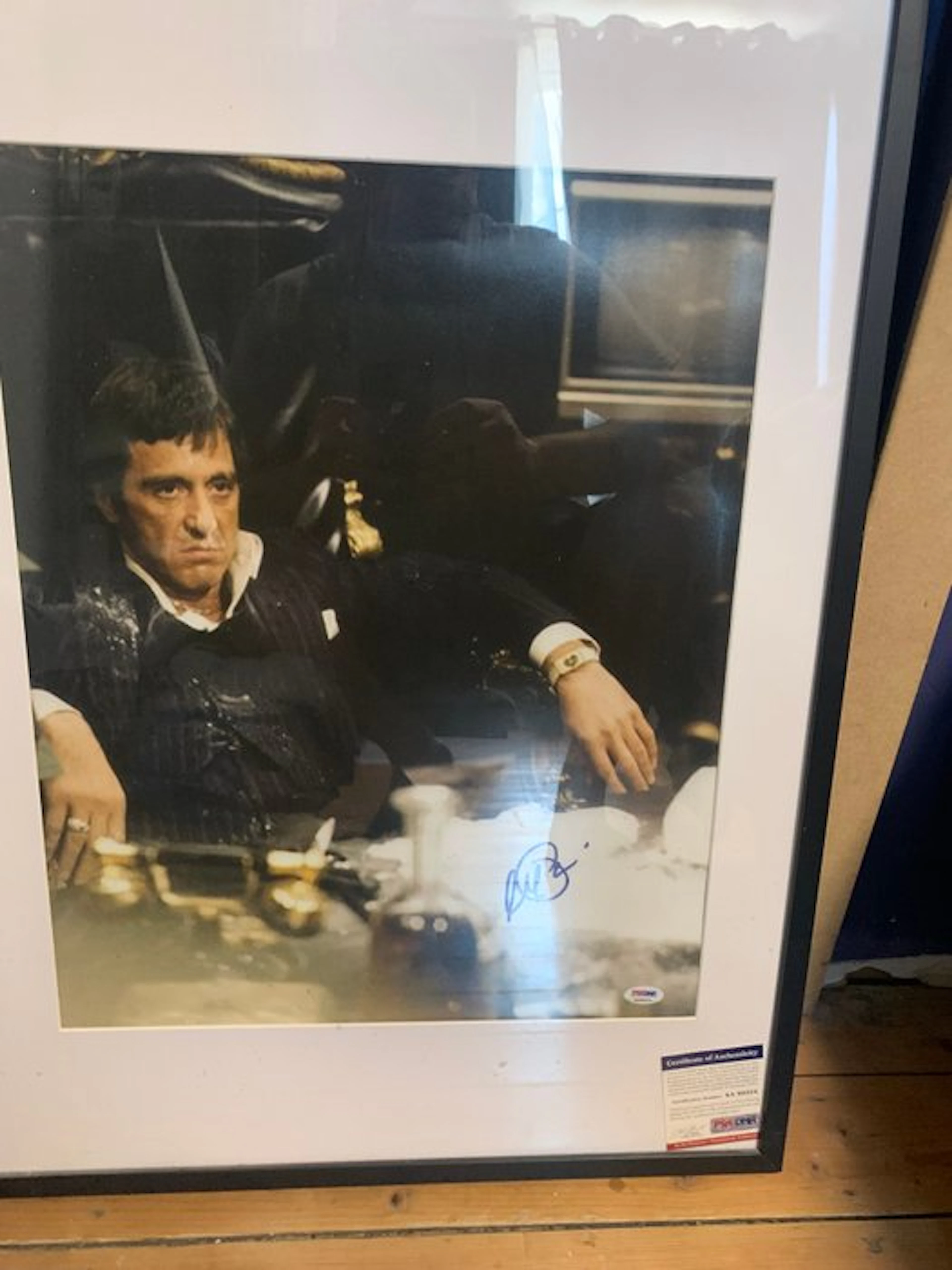 Scarface - Al Pacino (Tony Montana) - Signed 16x20" photo...