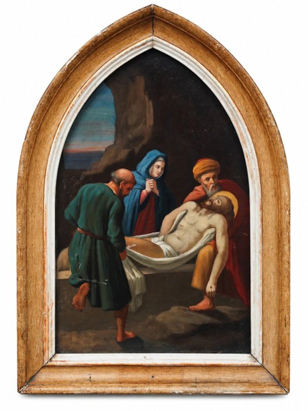 École italienne (XVIIIe-XIXe siècle) - Le Transport du Christ au tombeau