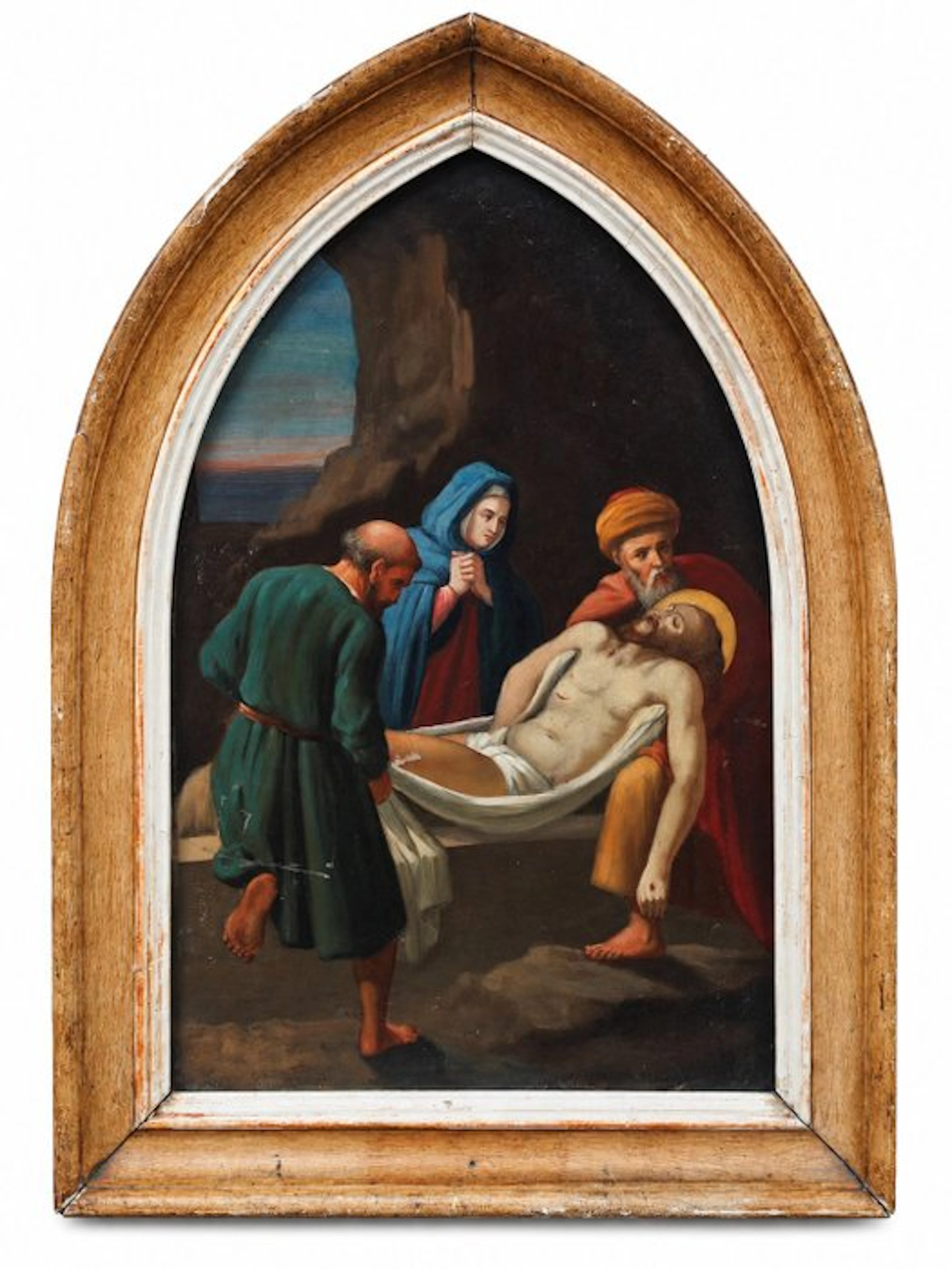 École italienne (XVIIIe-XIXe siècle) - Le Transport du Christ au tombeau
