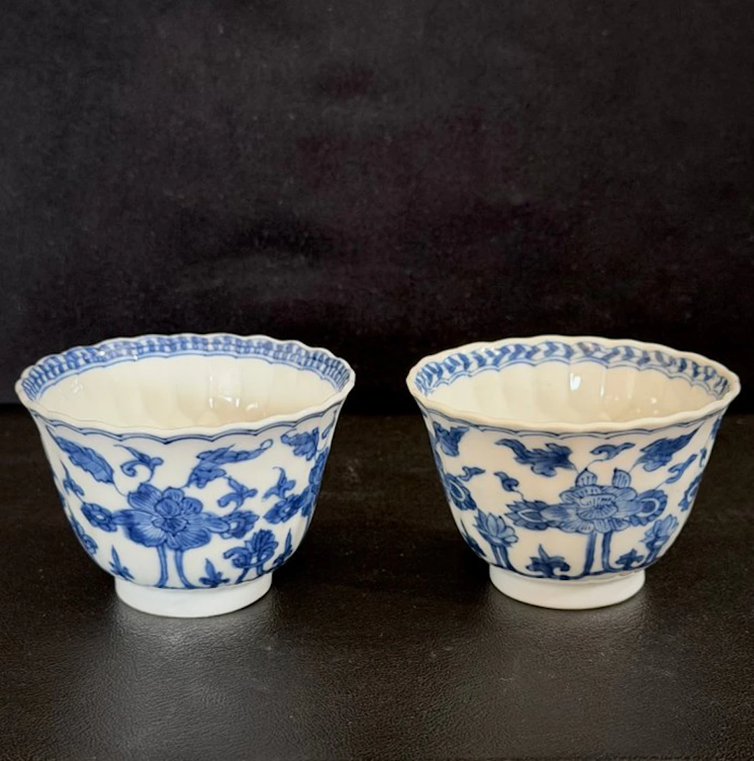 Tea cups, excellent condition - Porcelain - China - Kangxi (1662-1722)