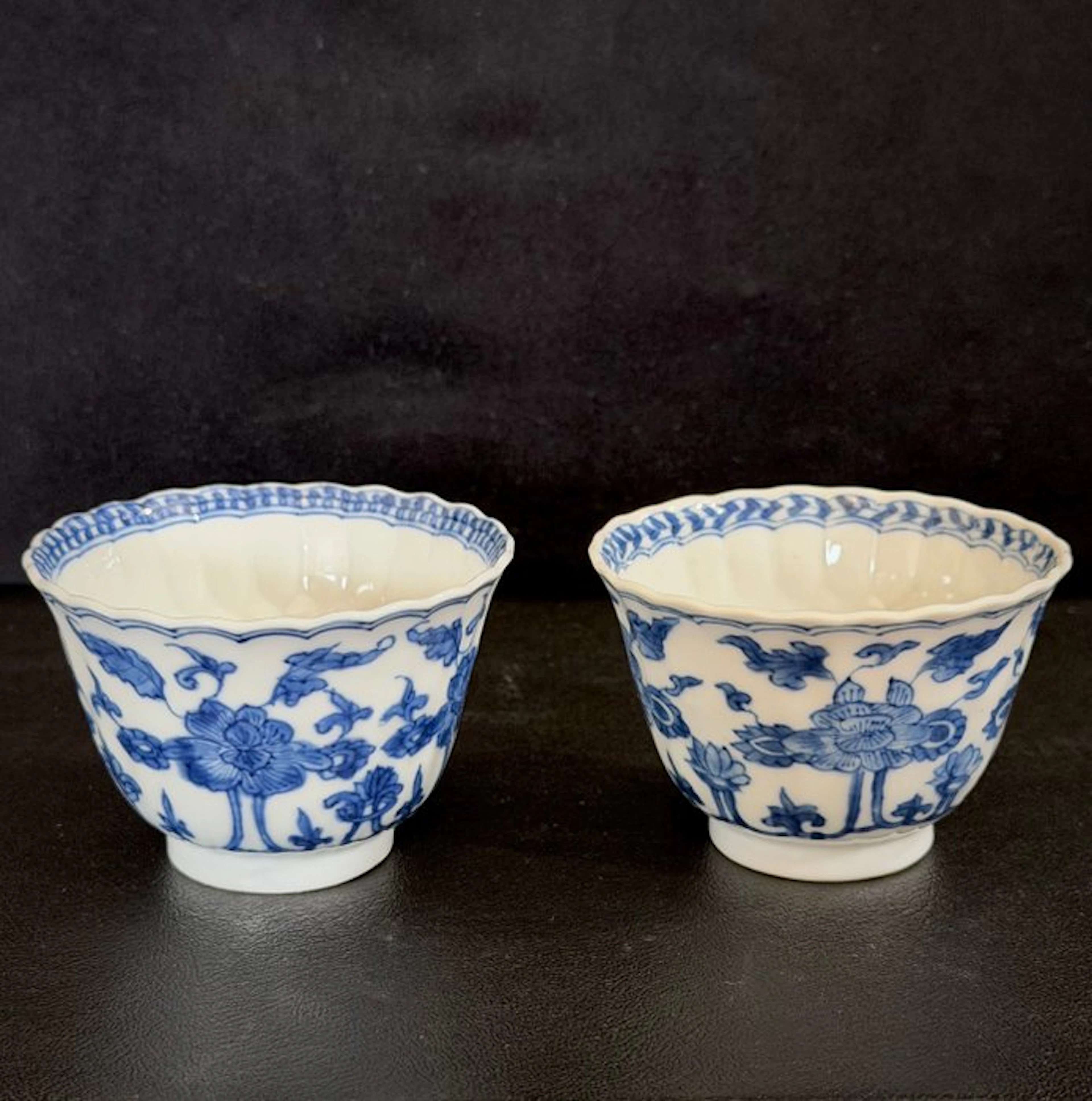 Tea cups, excellent condition - Porcelain - China - Kangxi (1662-1722)