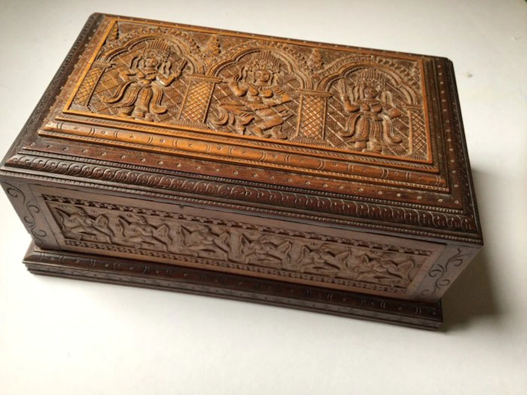 Ets Philong tamtoa donghoi - Cigarette box - French Indochina colonial style