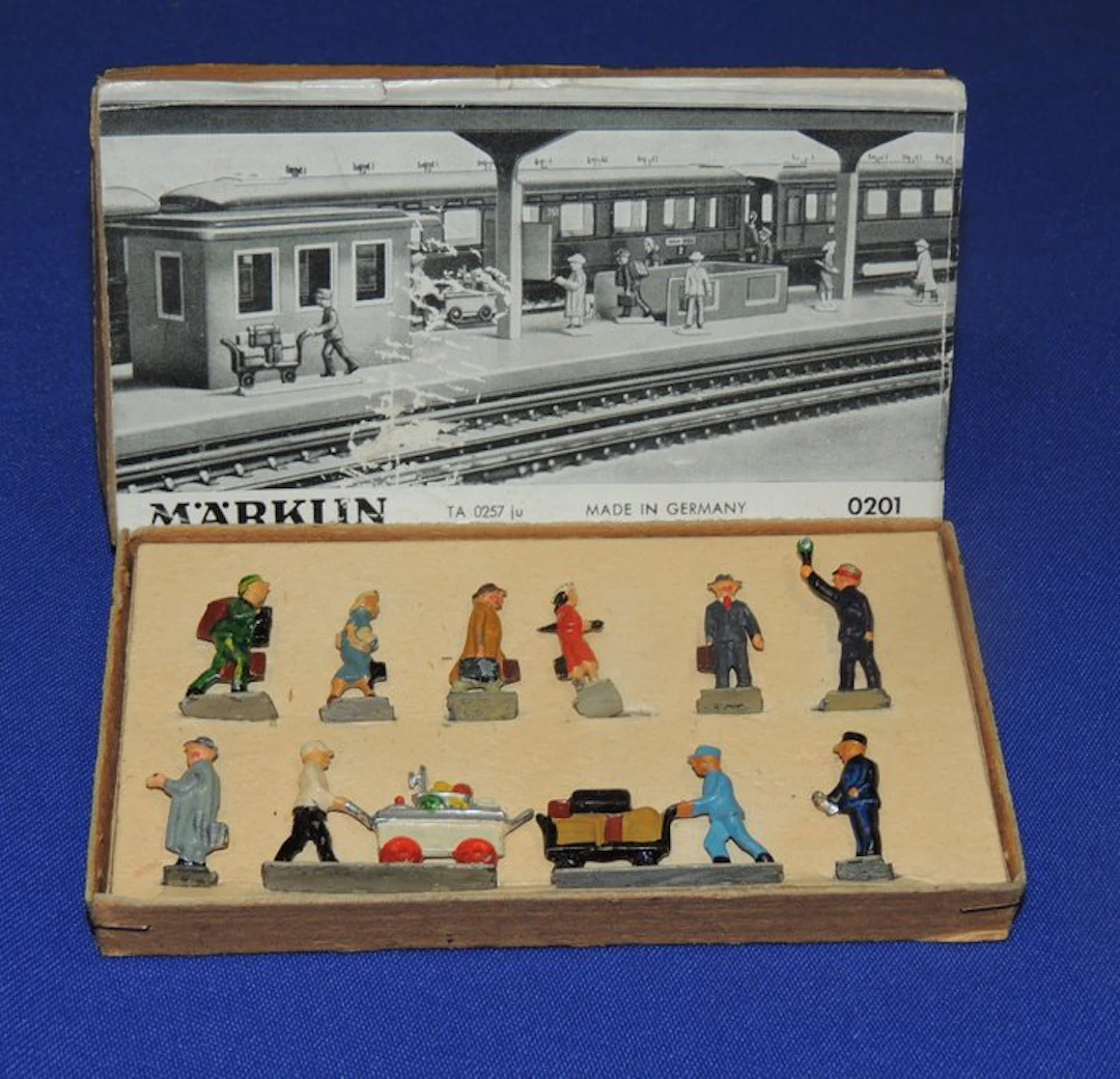 Märklin H0 - 0201 (404 Ga) - Model train figures (1) - Figure layout.