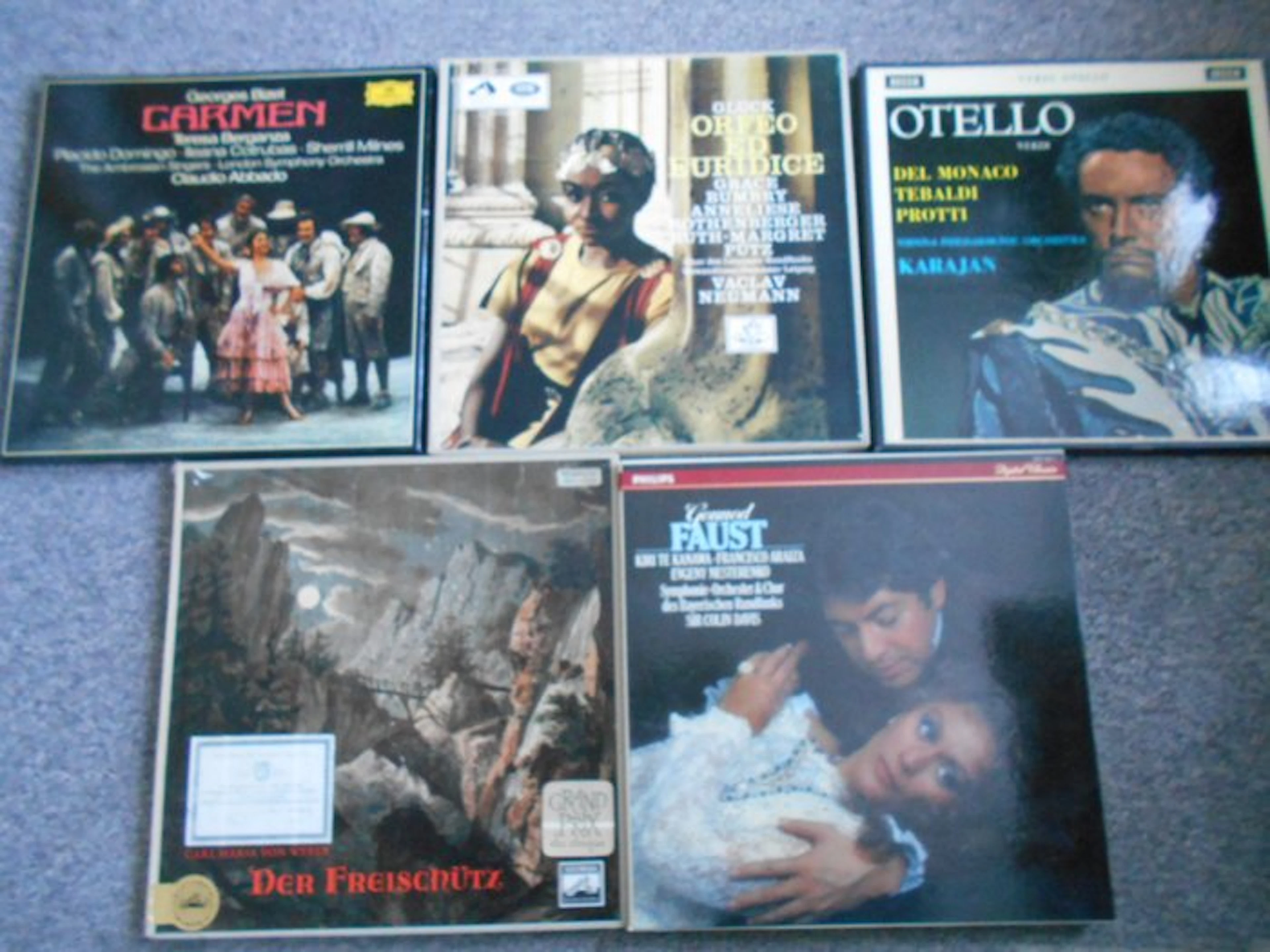 Operas - Multiple artists - Curated Collection with 5 box sets - Bizet