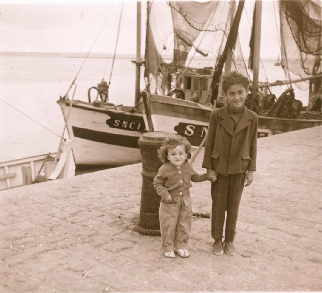 Lot of 20 stereoscopic photos with binder - 1930s and 1950s - Piriac-sur-Mer