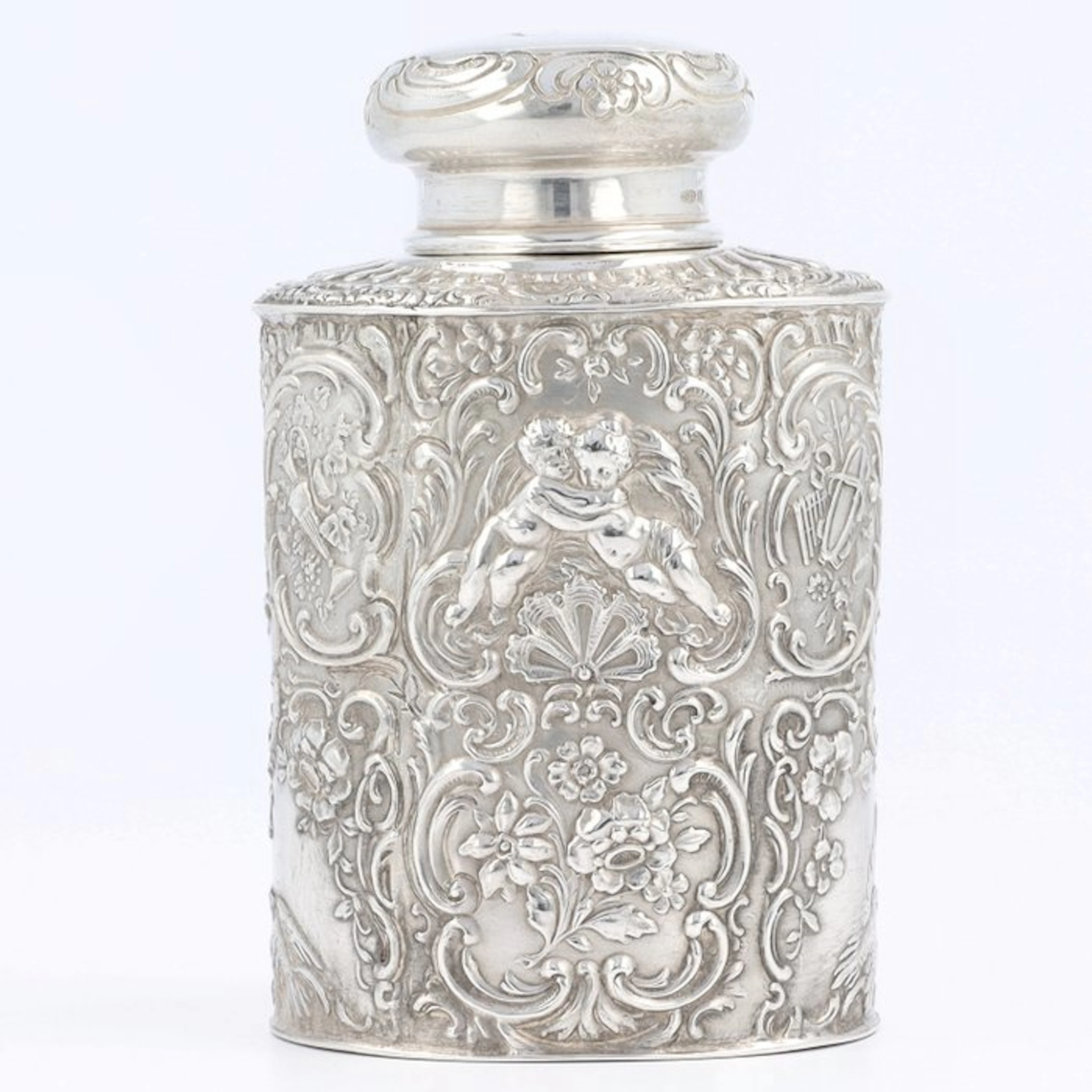 Berthold Müller. Theebus. - Box - .925 silver