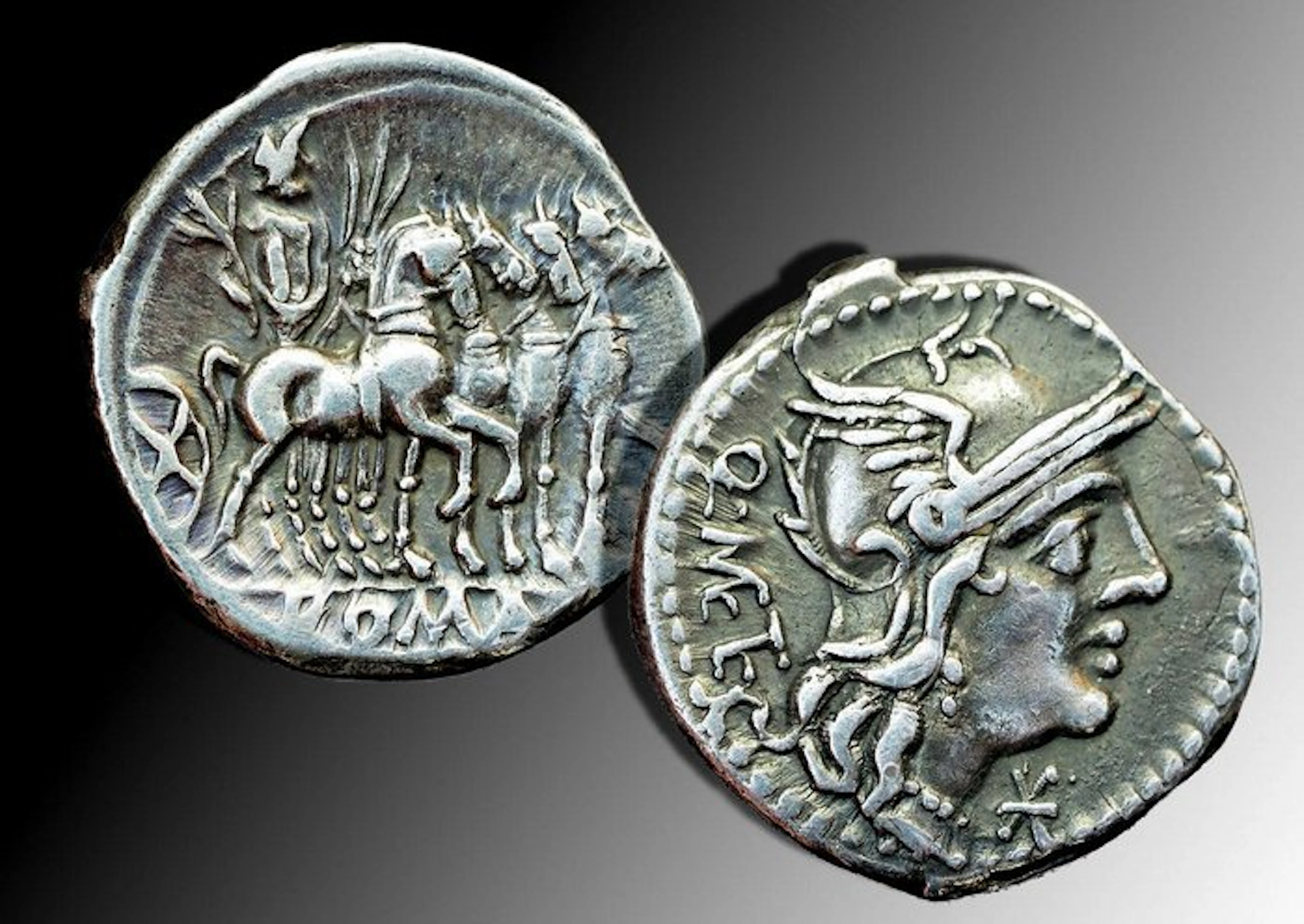 Roman Republic. M. Caecilius Metellus, 130 BC. Denarius Rome
