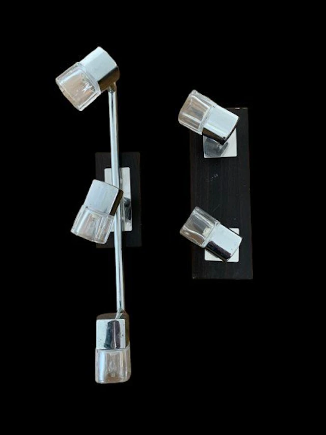 Spot Light - Wall lamp (2) - Chrome, Glass, Metal - SPOT Light ISLAND