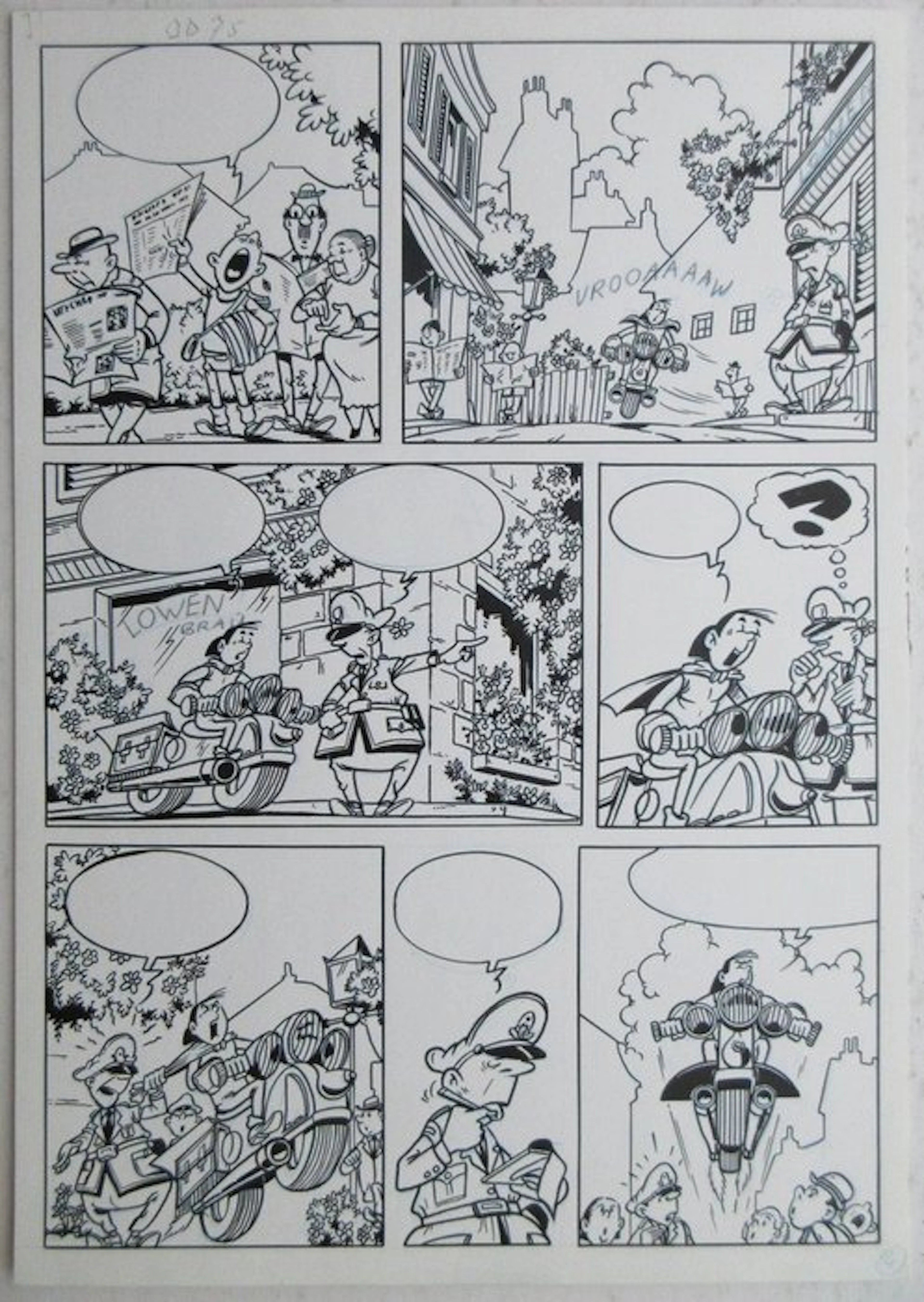 Studio Vandersteen - 1 Original page - Jerom - De kleurenzaaier p. 4