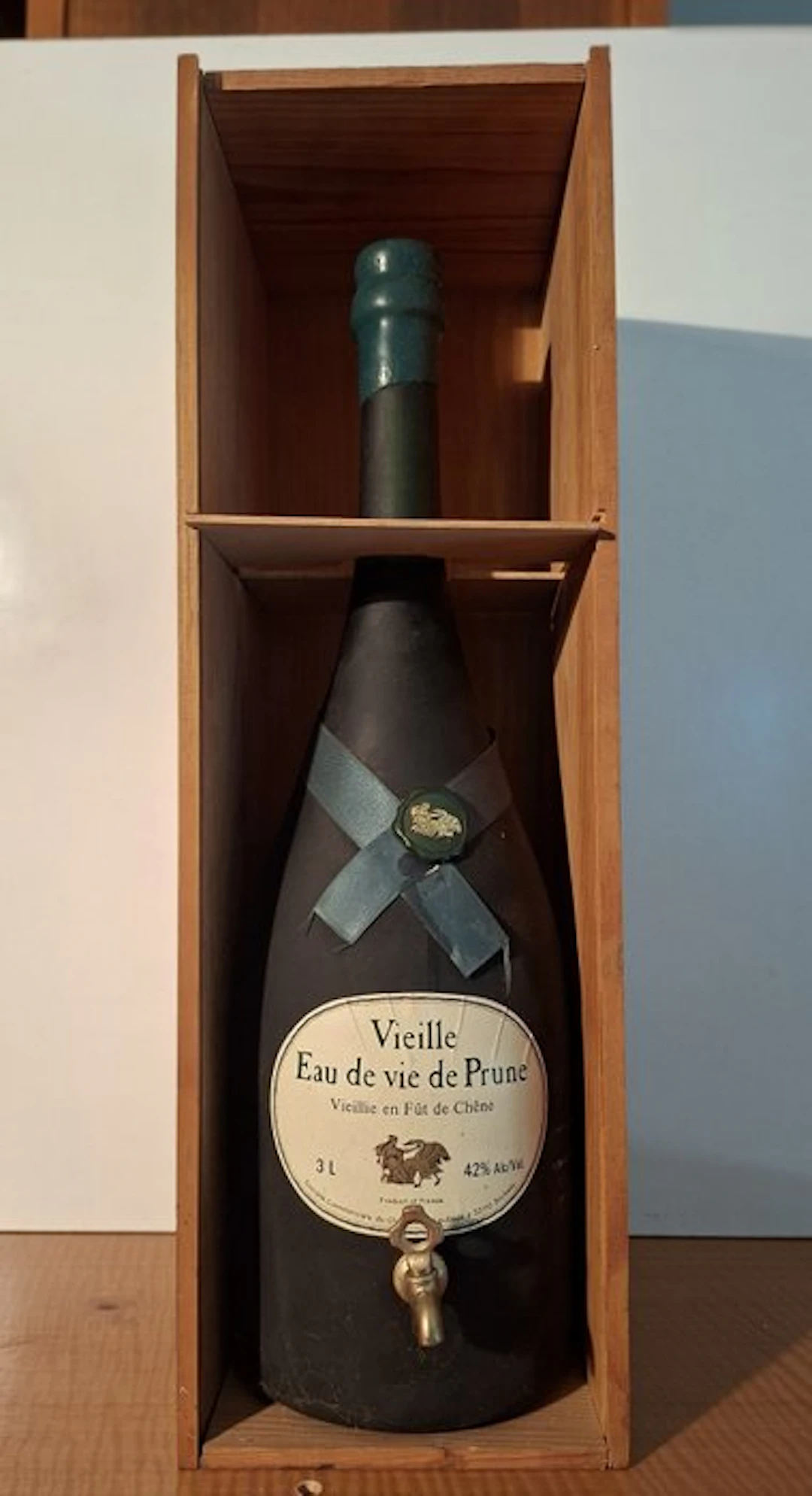 Château de Laubade - jéroboam - Vieille Eau de vie de Prune - b. 1989 - 3000ml