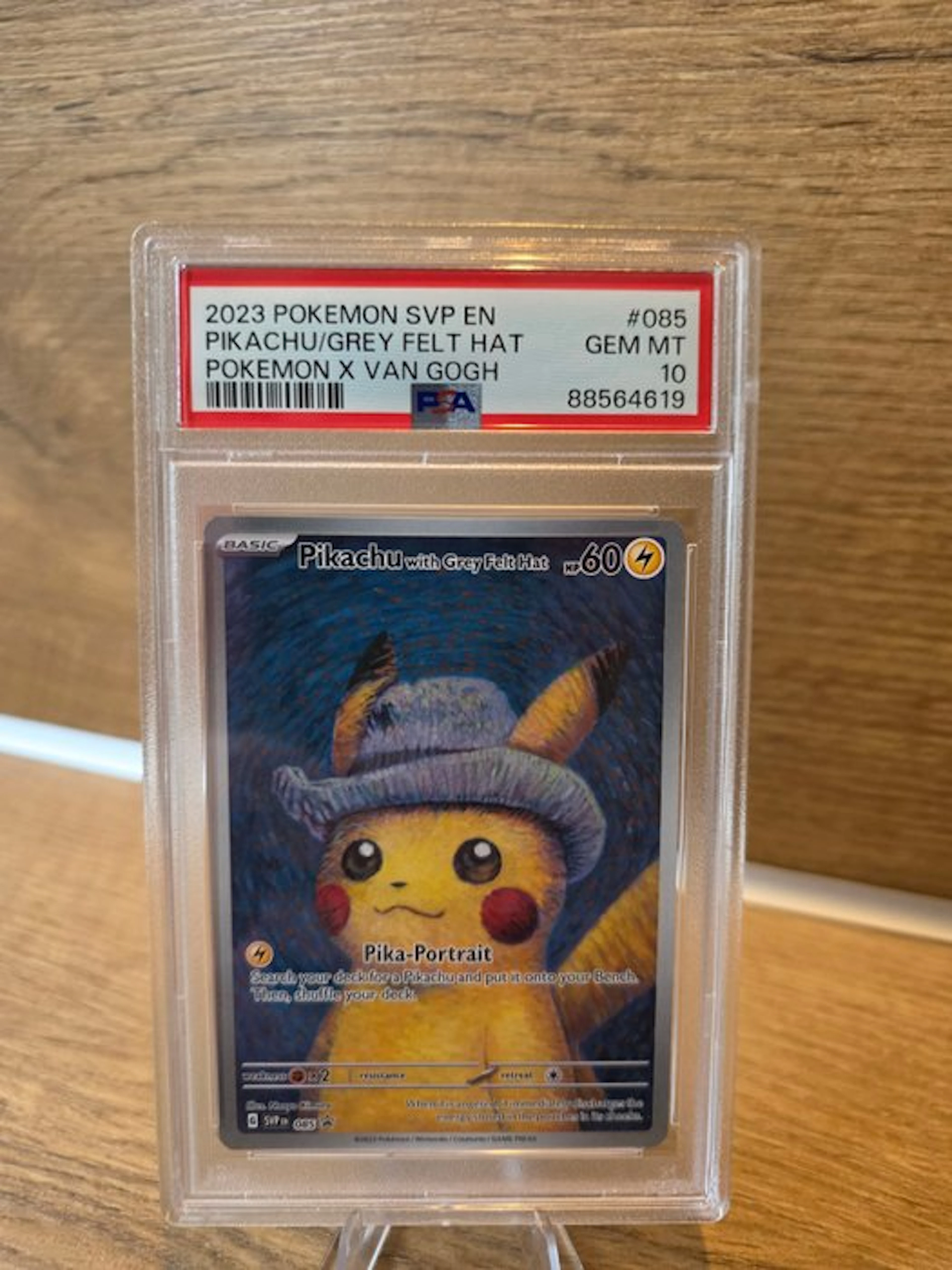 Pokémon - 1 Graded card - Pikachu #085 Promo card