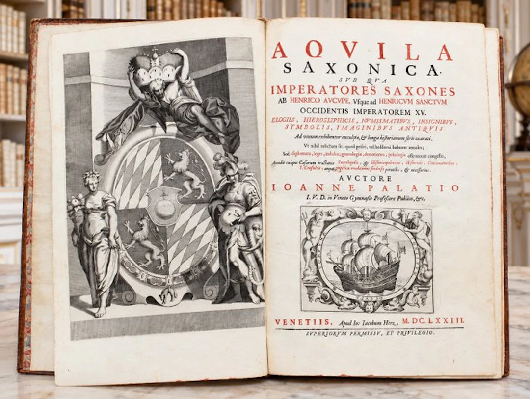 Palazzi - Aquila Saxonica - 1673