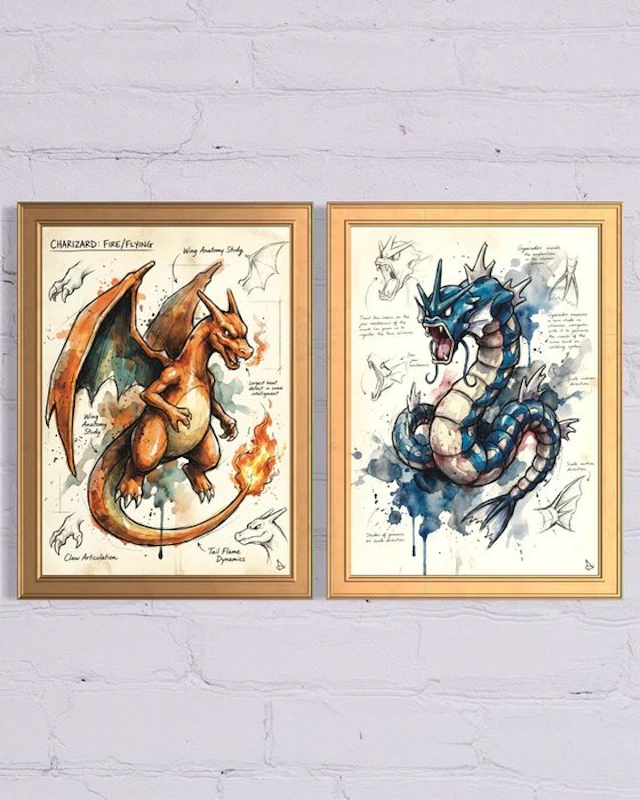ANDSAL - Charizard & Gyarados Da Vinci Color Project...