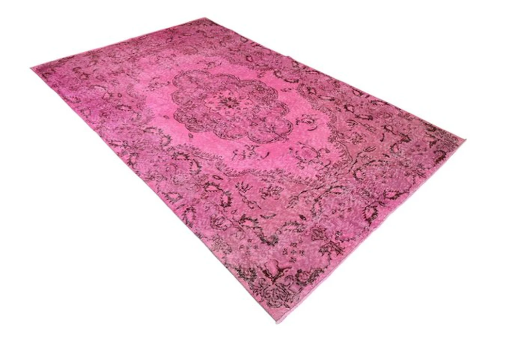 Pink vintage - Rug - 275 cm - 170 cm - with certificate