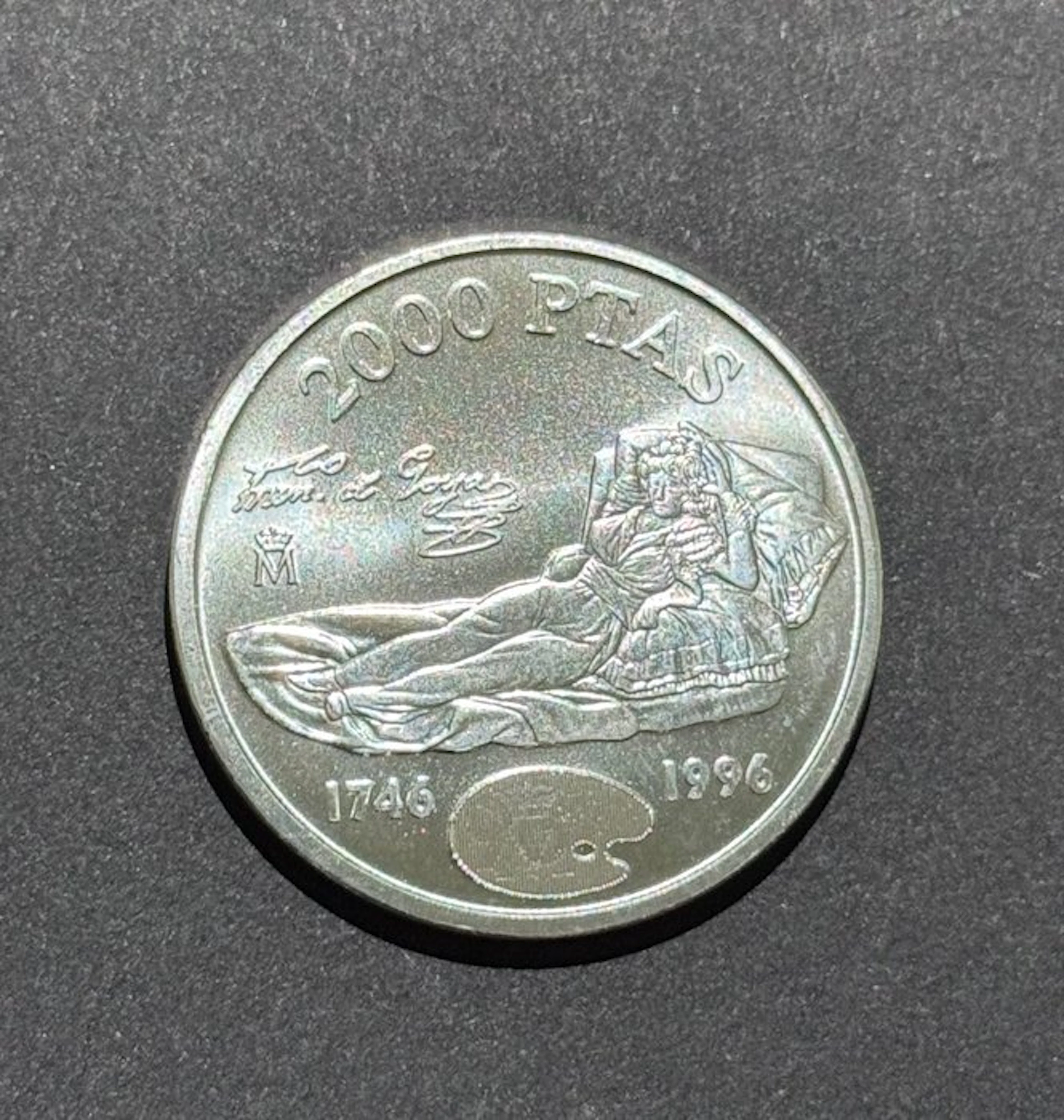 Spain. Juan Carlos I. 2000 Pesetas (No reserve price)