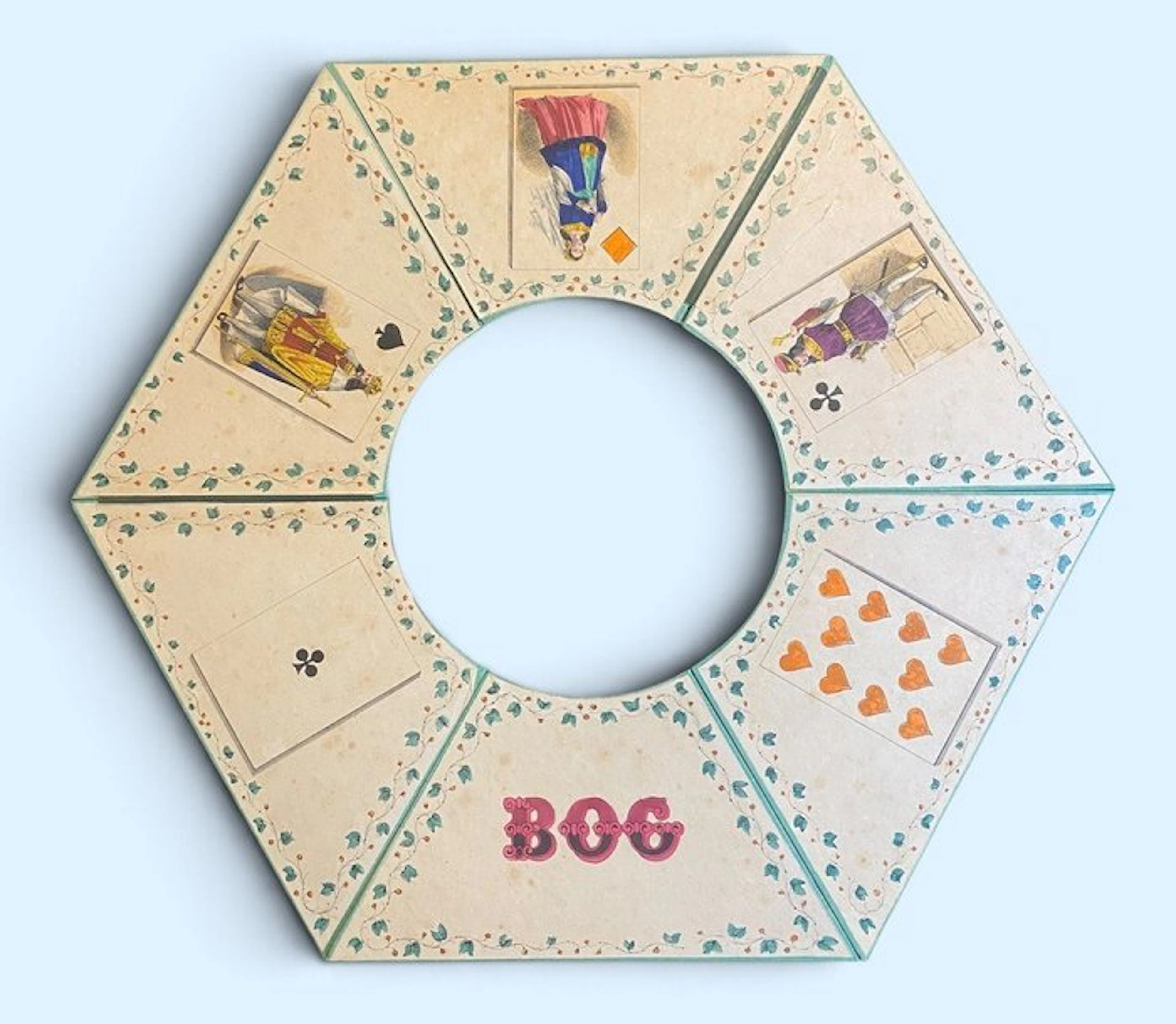 Board game - Jeu de Bog - cardboard