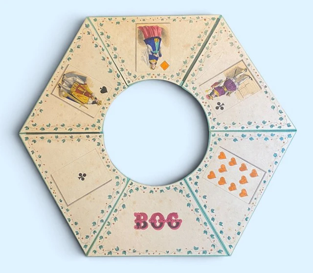 Board game - Jeu de Bog - cardboard