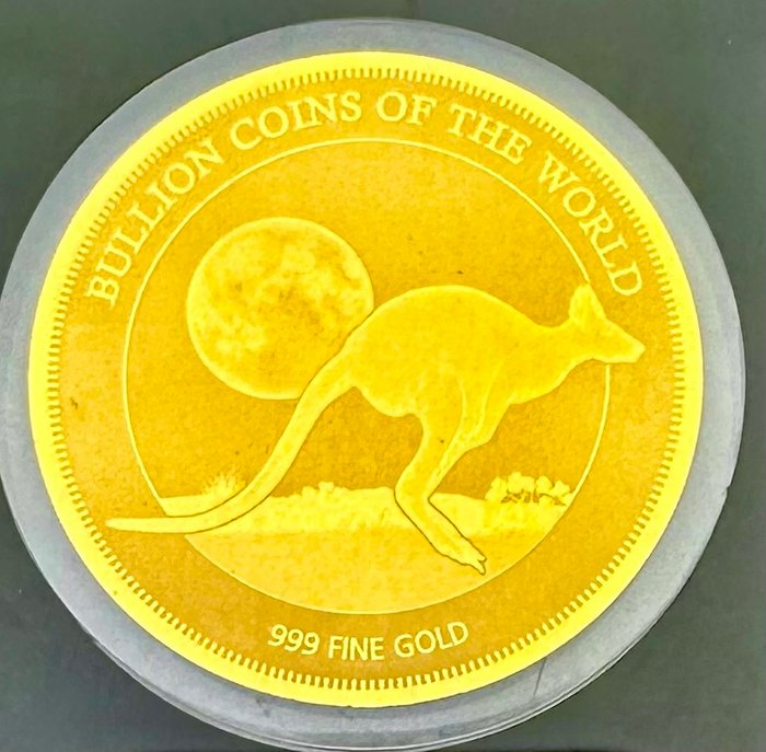 Chad. 5000 Francs 2020 Kangaroo. Oro 1/200 Oz (.999) (No reserve price)