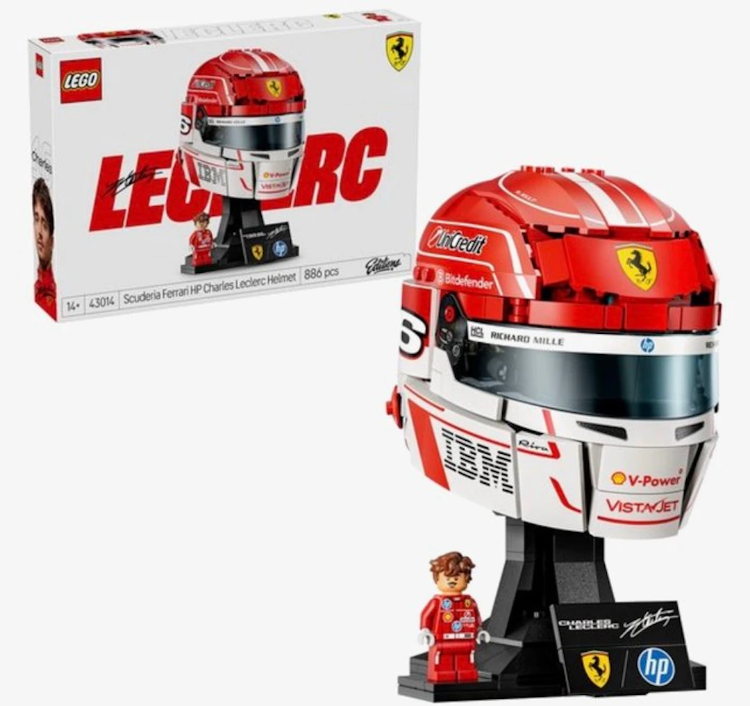 LEGO Set - 43014 - Icons - Scuderia Ferrari HP Charles Leclerc Helmet
