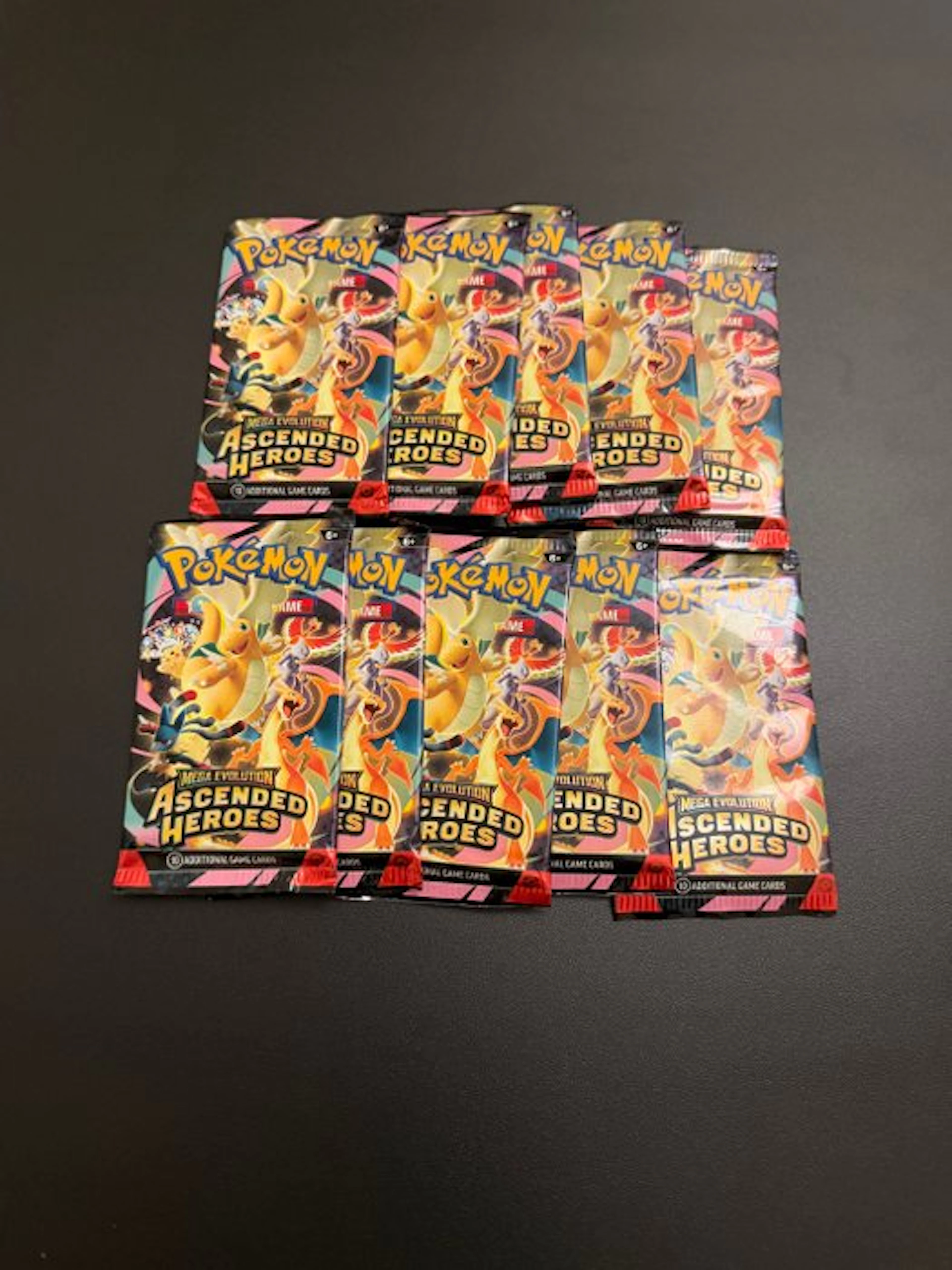 Pokémon - 10 Booster pack - Ascended Heroes booster pack - Mega Evolution