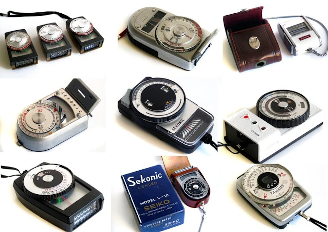 Sekonic, Toshiba Model L-VI / L-158 ... 12 verschillende modellen | Light meter
