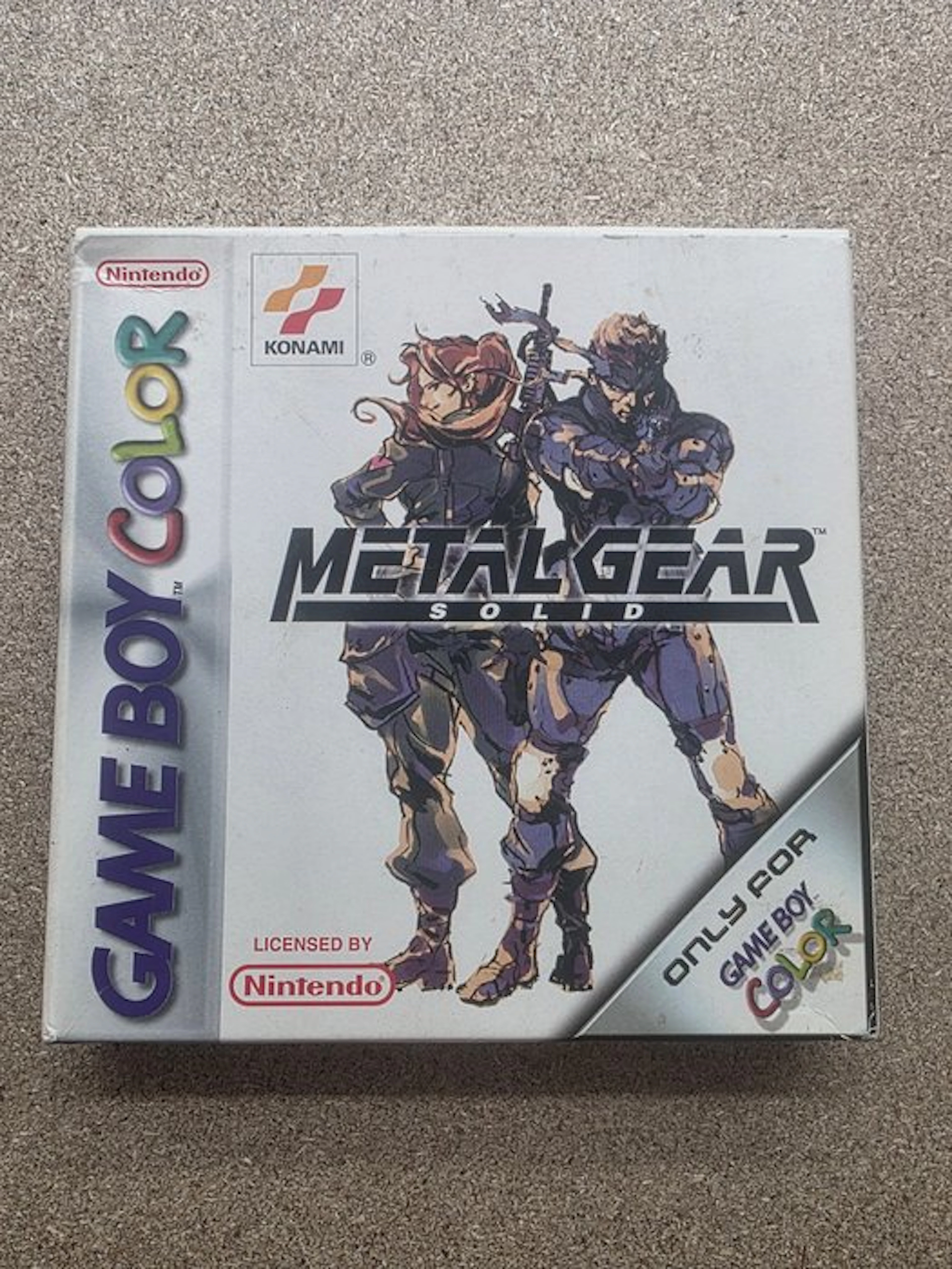 Nintendo - Gameboy Color - METAL GEAR SOLID -First...