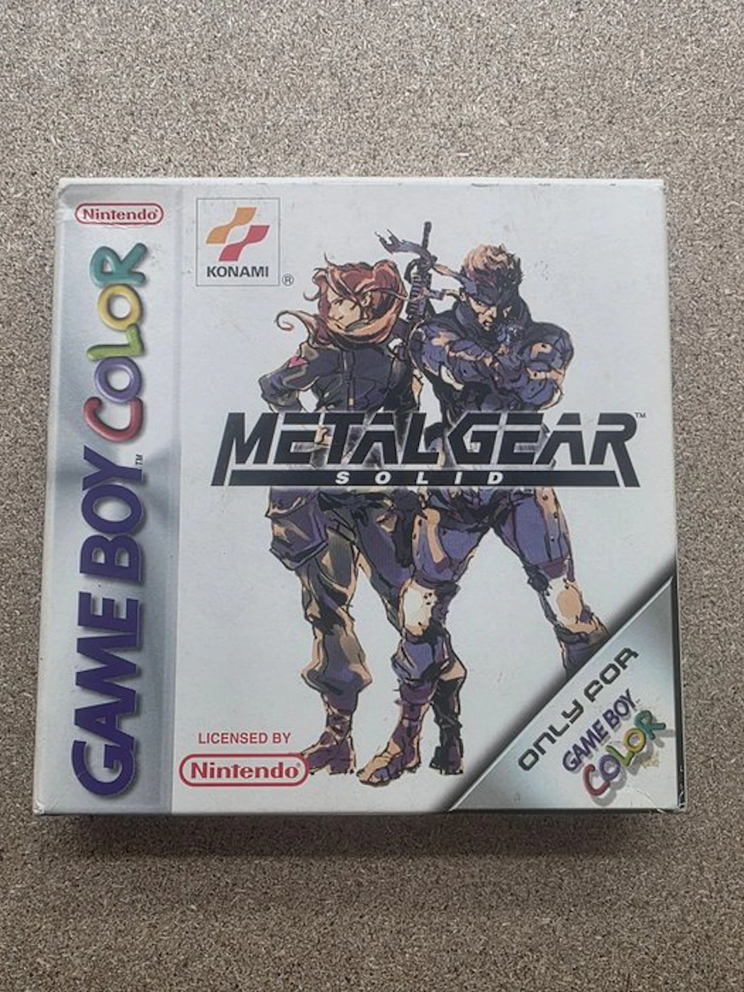Nintendo - Gameboy Color - METAL GEAR SOLID -First...