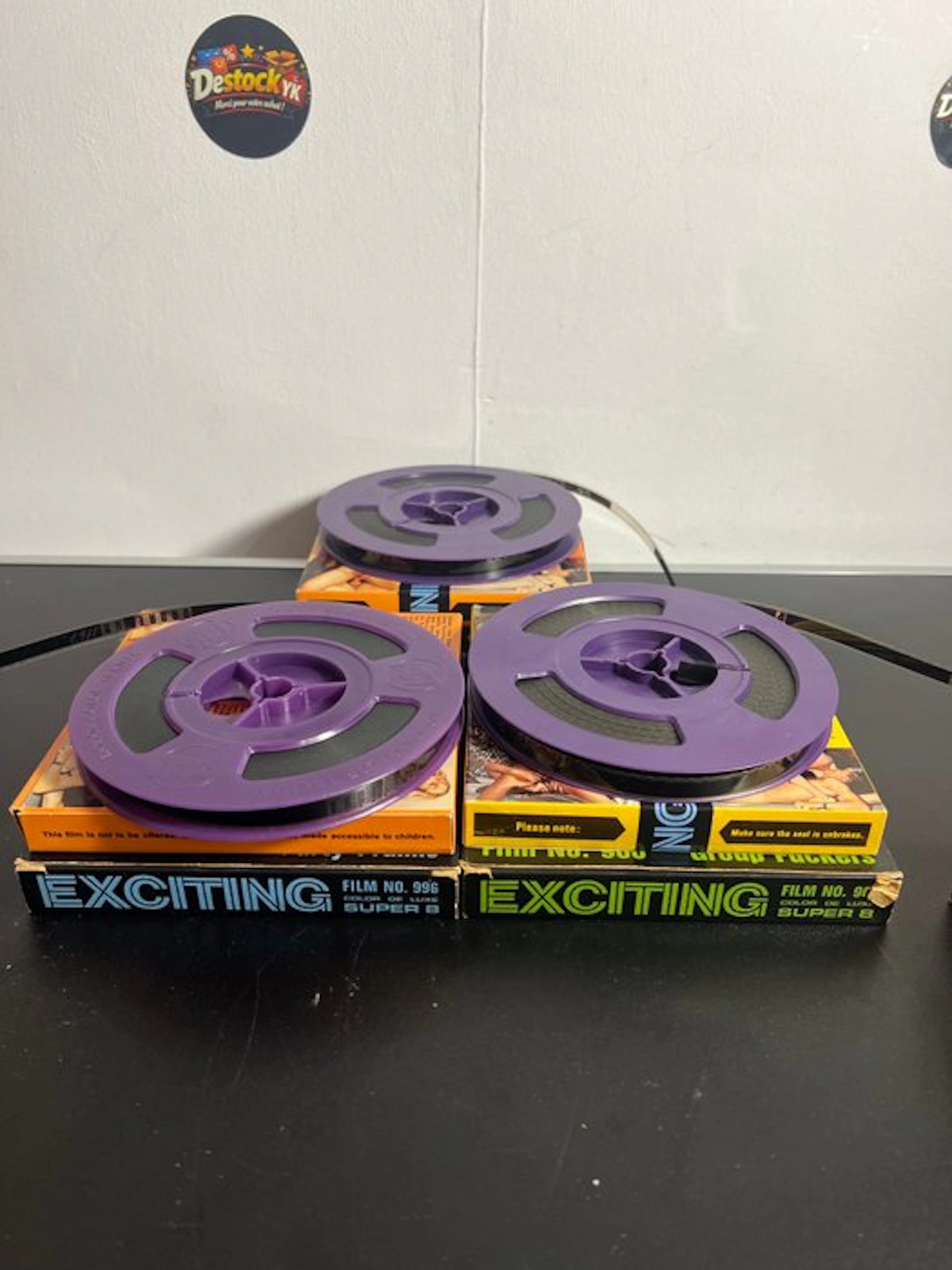 Collection of Vintage Adult/Erotic Super 8 Film Reels (c