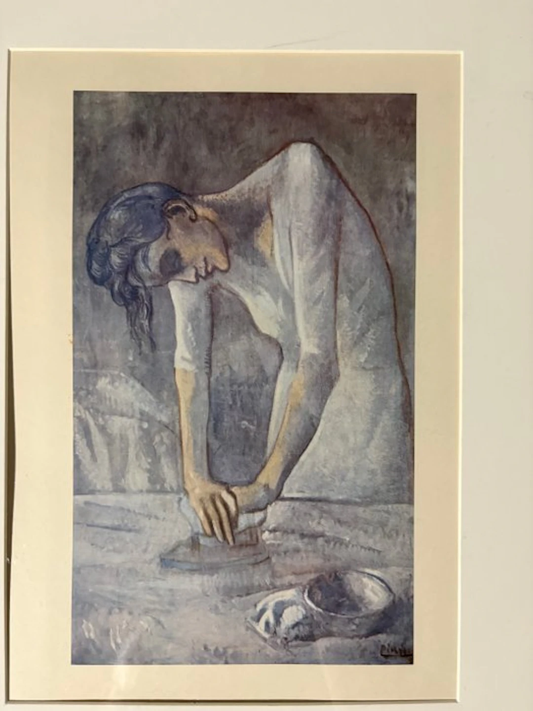 Pablo Picasso (1881-1973) - Woman Ironing