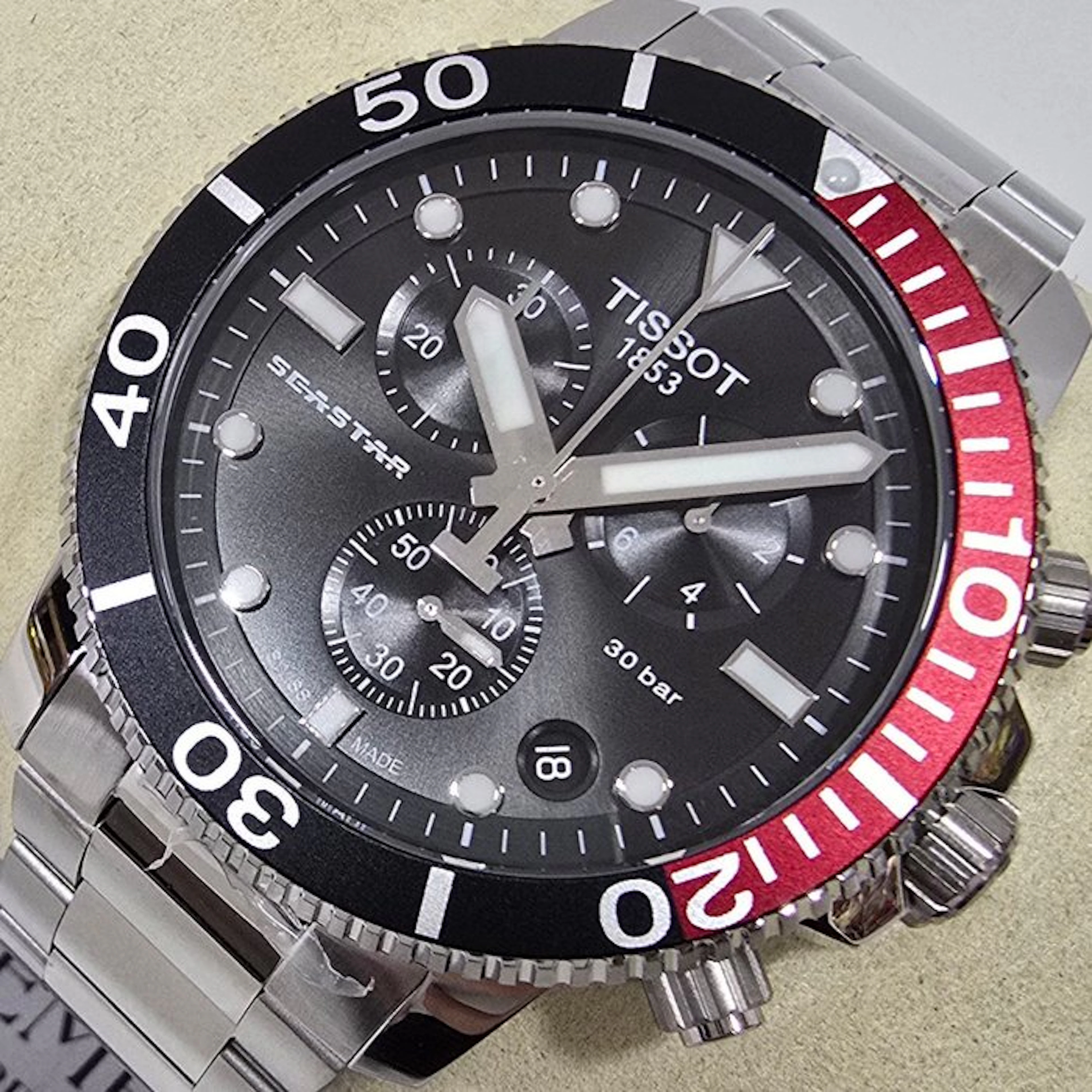 Tissot - Seastar 1000 Chronograph - No reserve price...