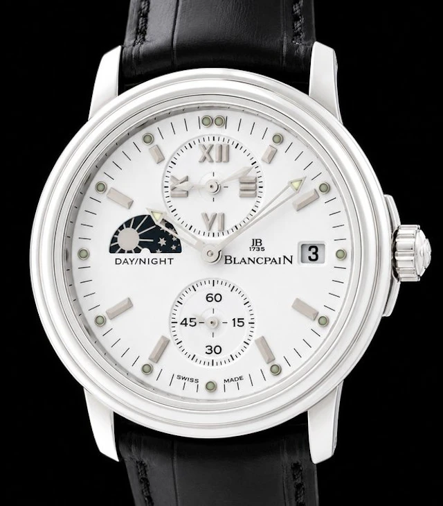 Blancpain - 'Leman' - Double Time Zone - Day/Night...
