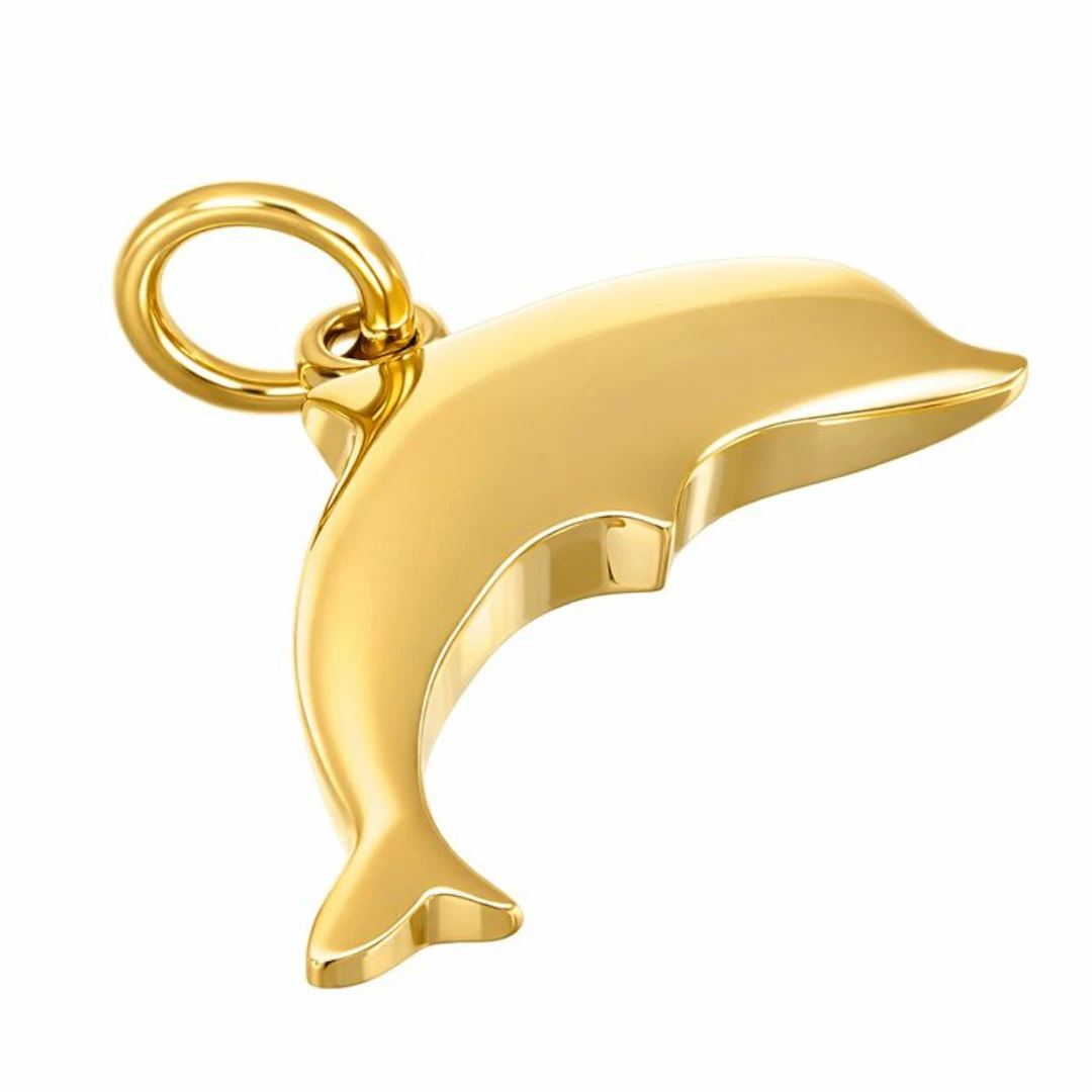 Dodo - Pendant - 18 kt. Yellow gold - Made in Italy - Handmade