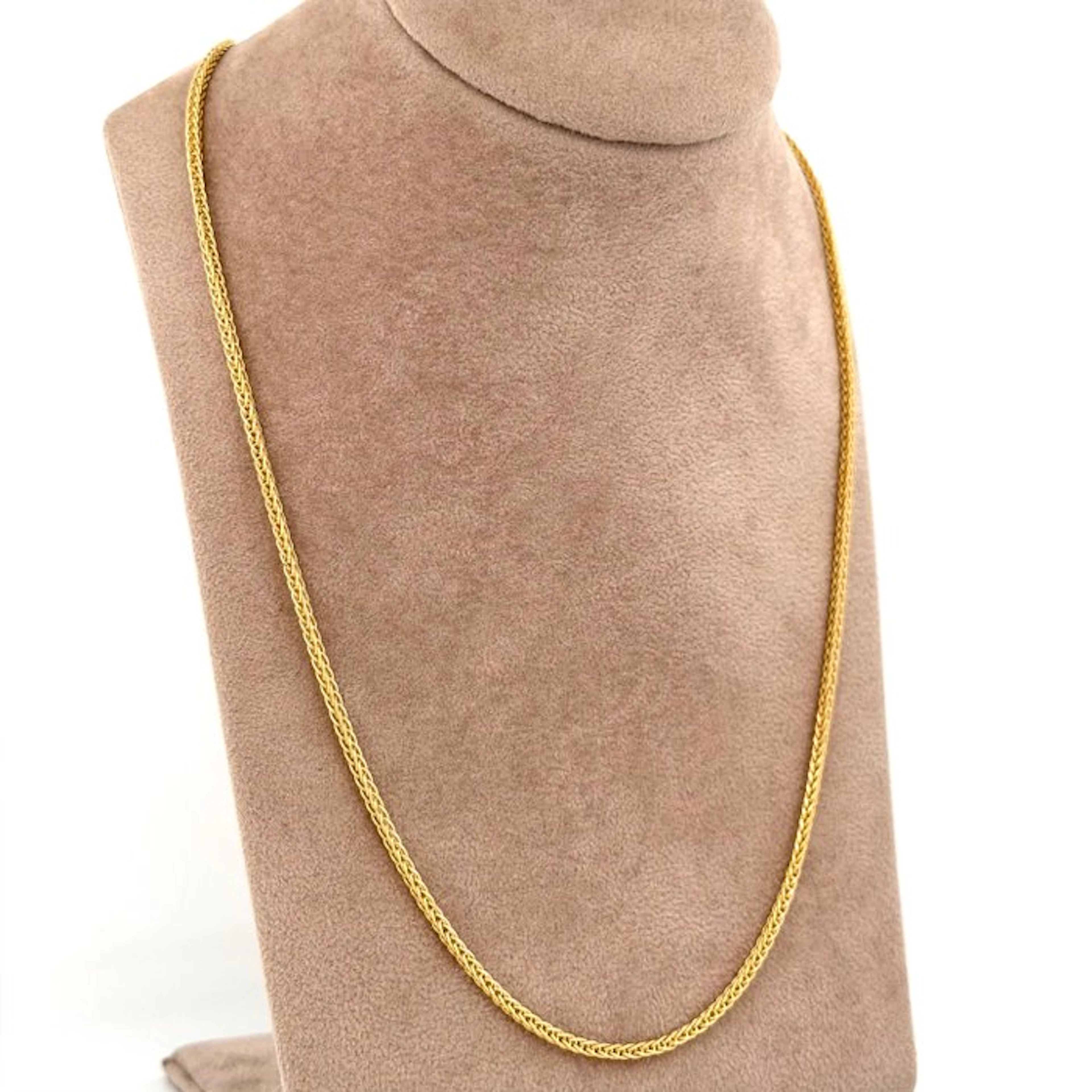 Necklace - 18 kt. Yellow gold - Spiga