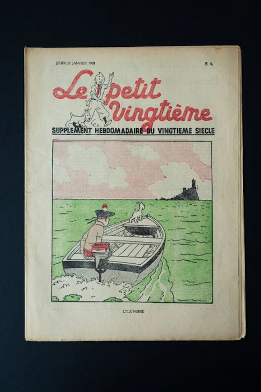 Le Petit Vingtième 4 - Le petit vingtième "L'île Noire"...
