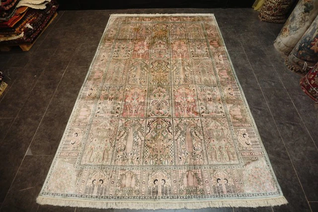 Cashmere Silk - Carpet - 310 cm - 205 cm - silk carpet